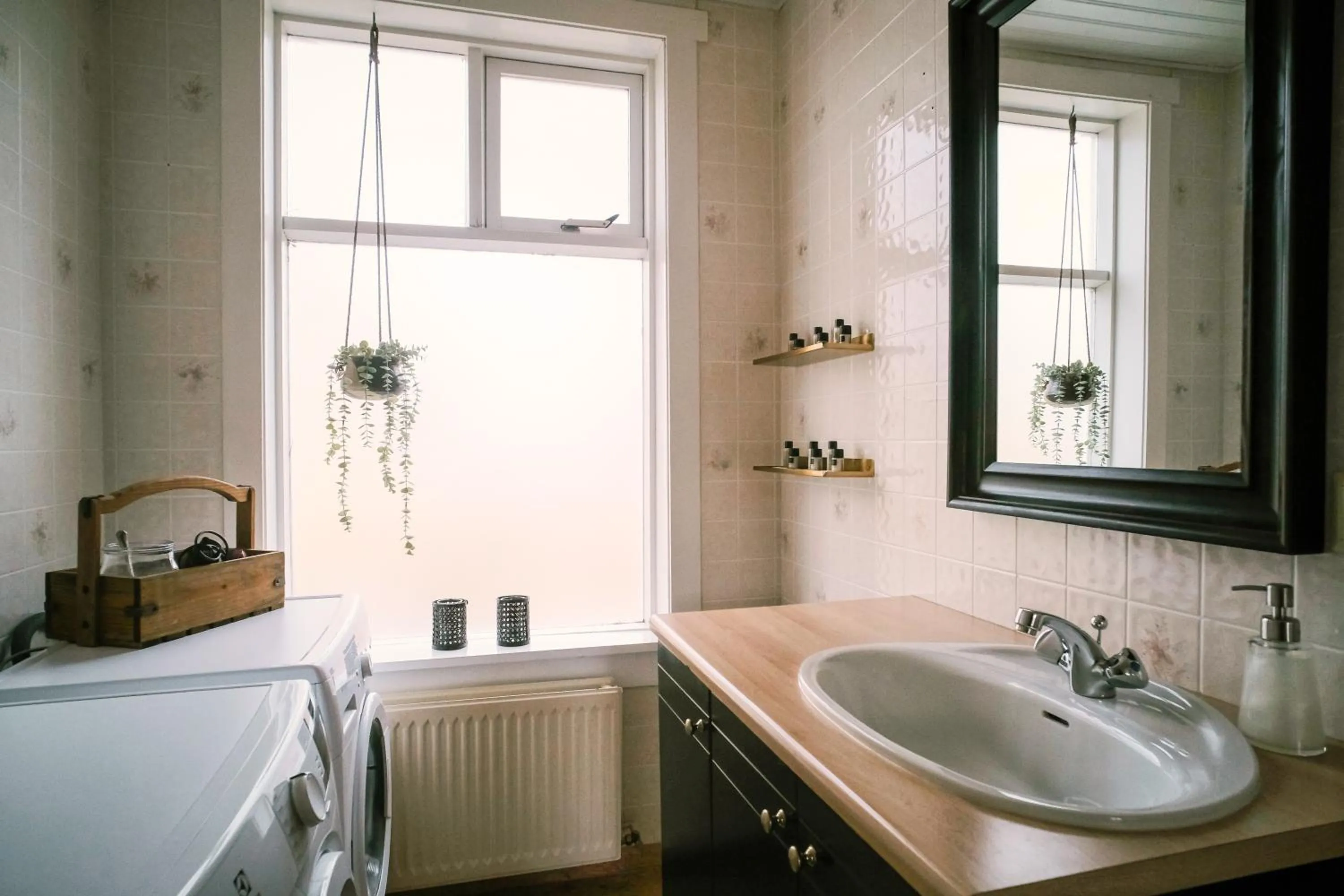 Bathroom in Dúlluhús - Apartments by Aldan
