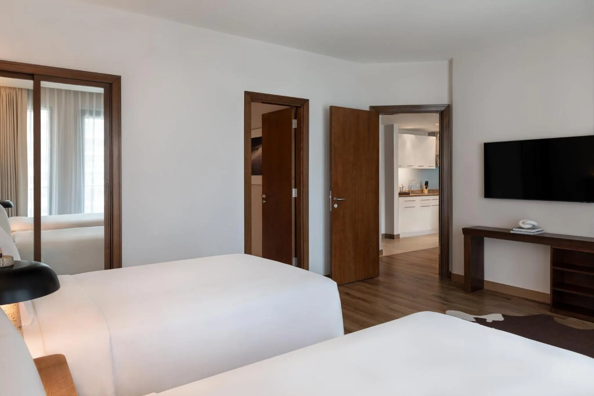 Photo of the whole room, Bed in Staybridge Suites Yas Island Abu Dhabi by IHG