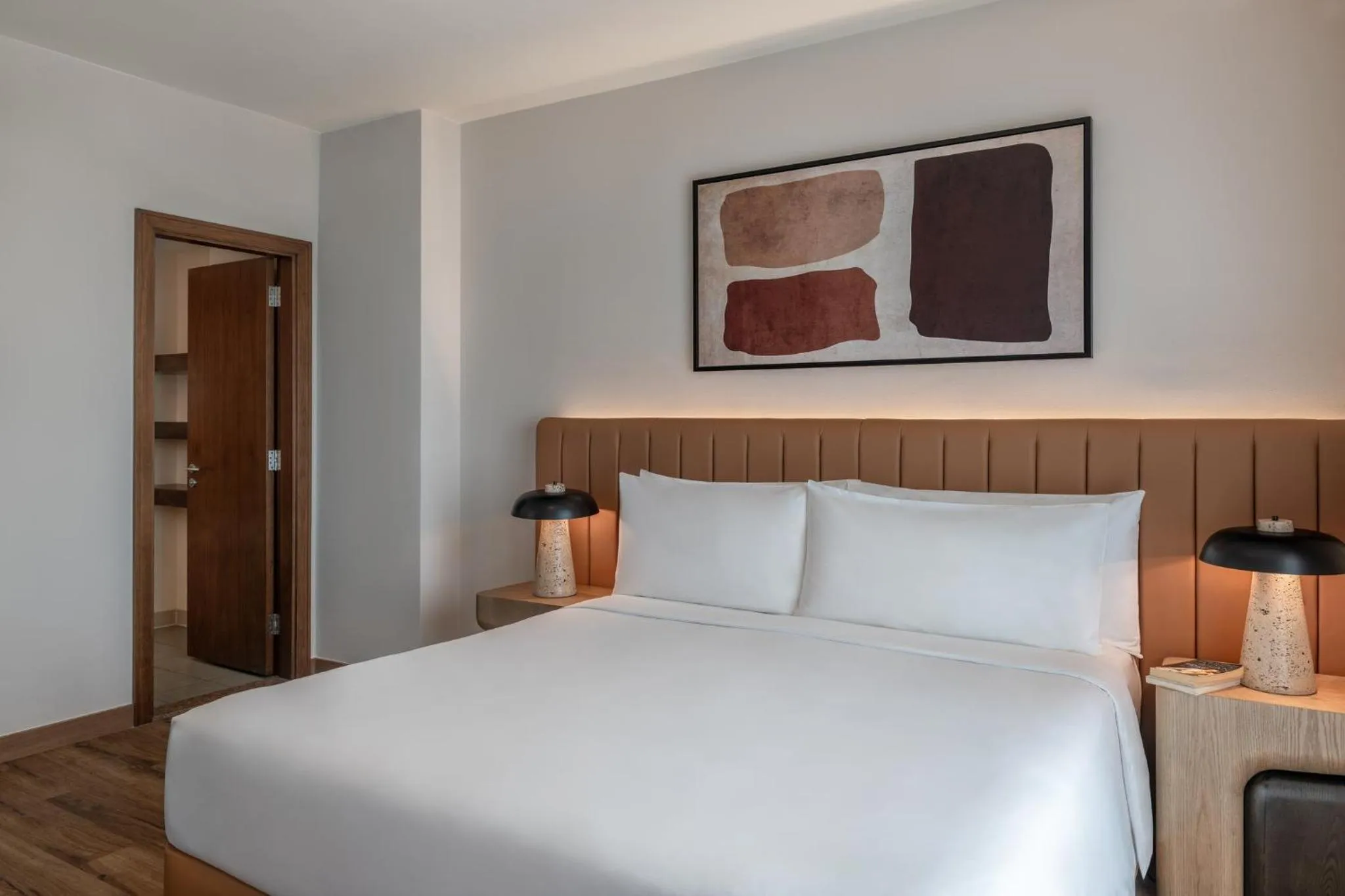 Photo of the whole room, Bed in Staybridge Suites Yas Island Abu Dhabi by IHG