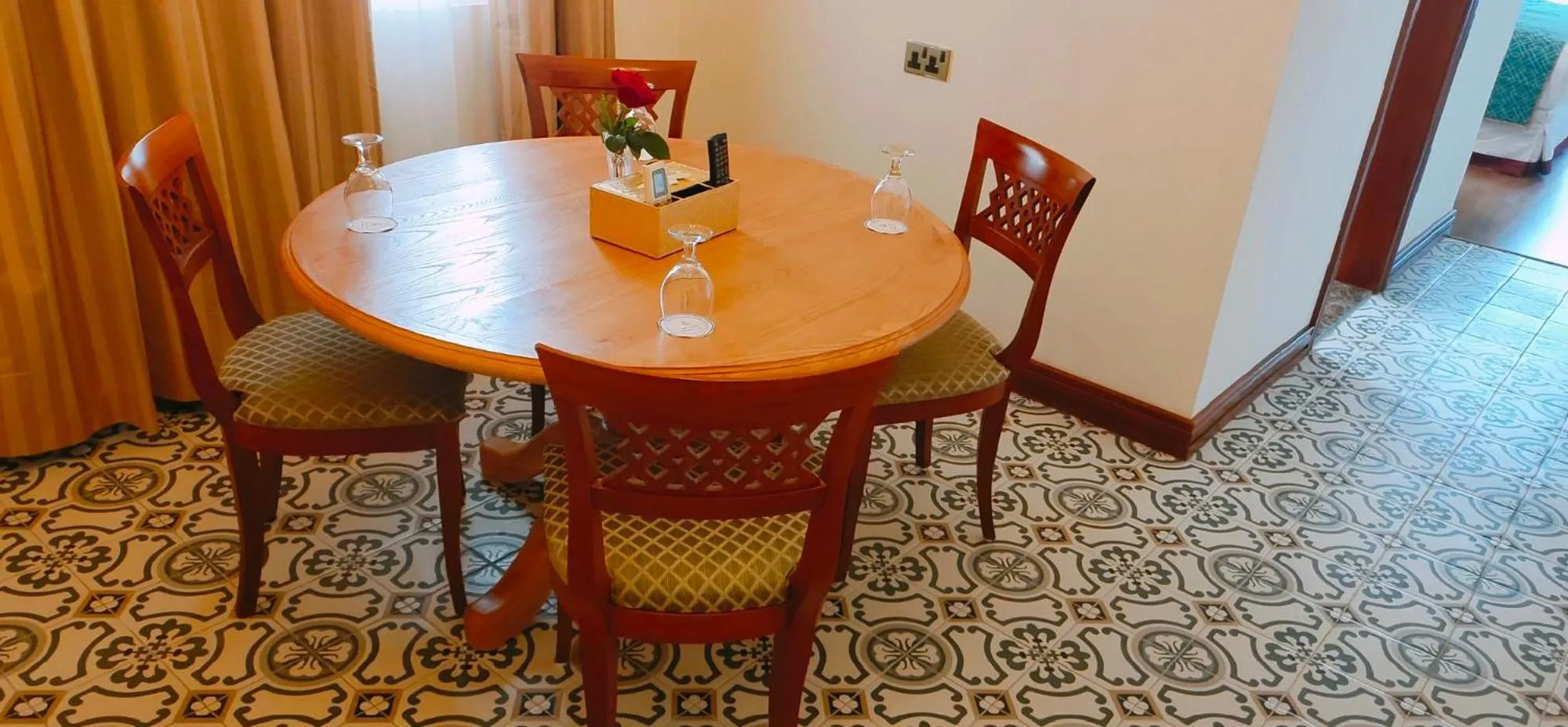 Dining area in Riviera Hotel