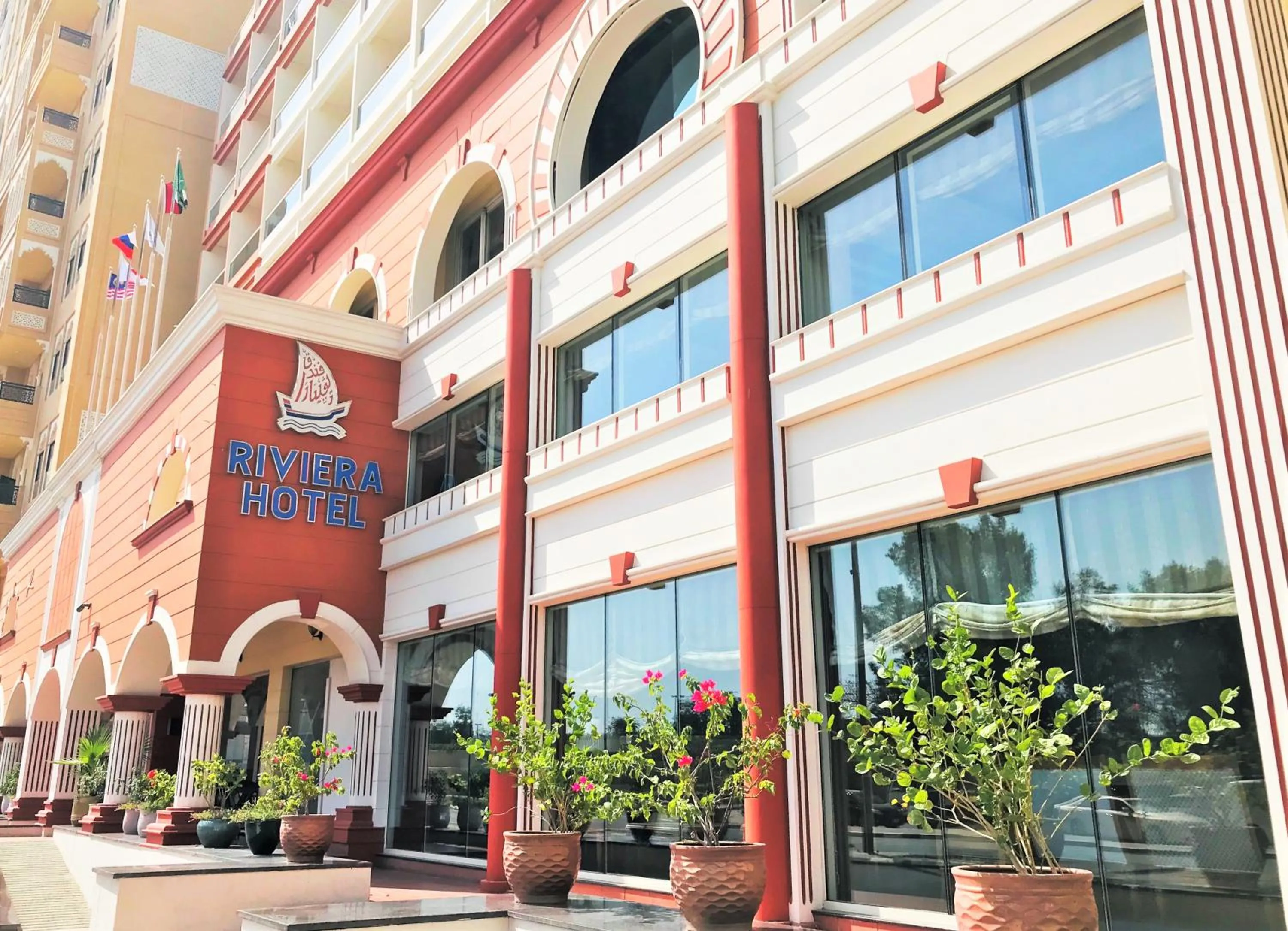 Property building in Riviera Hotel