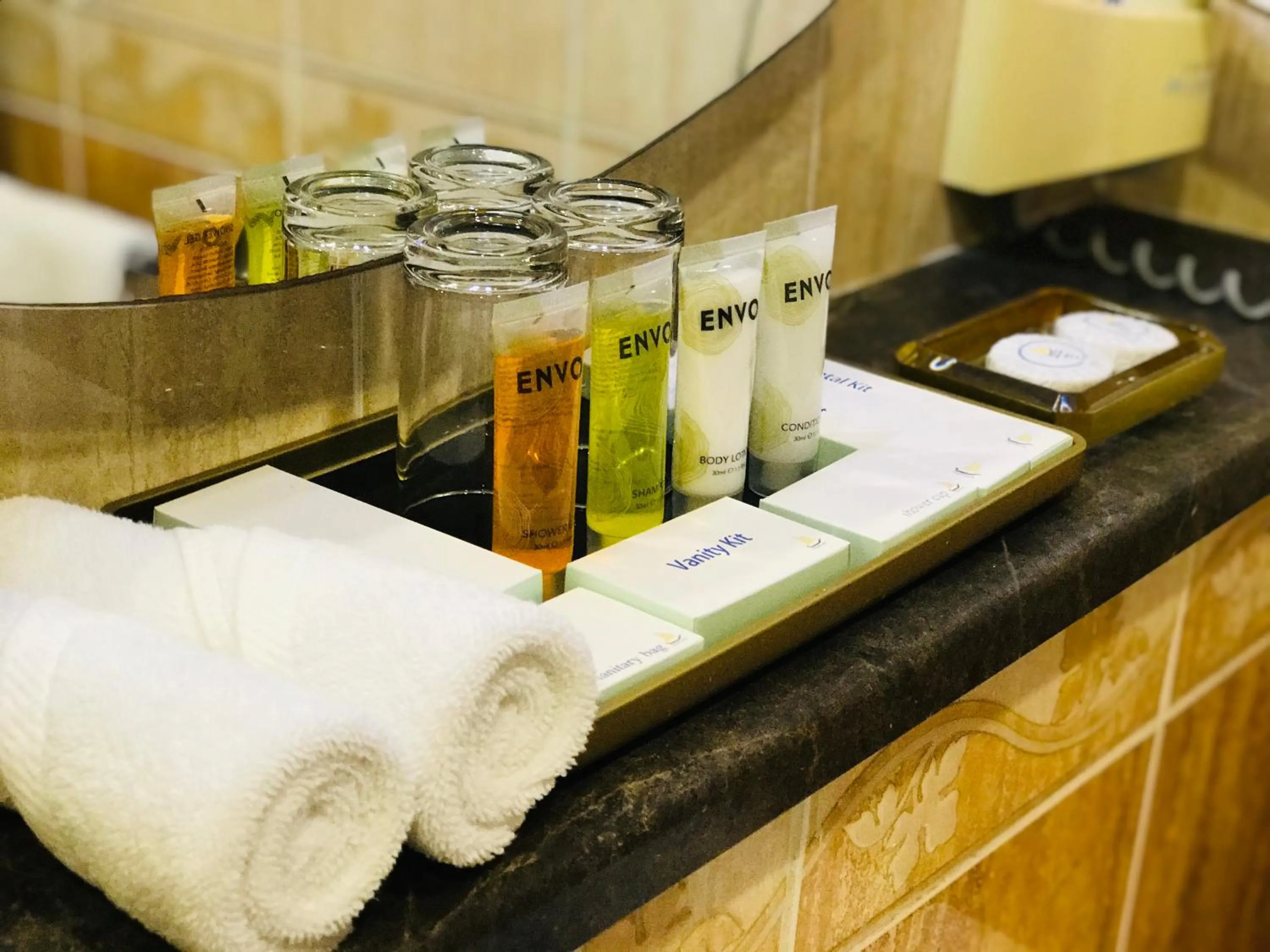 Toilet in Riviera Hotel