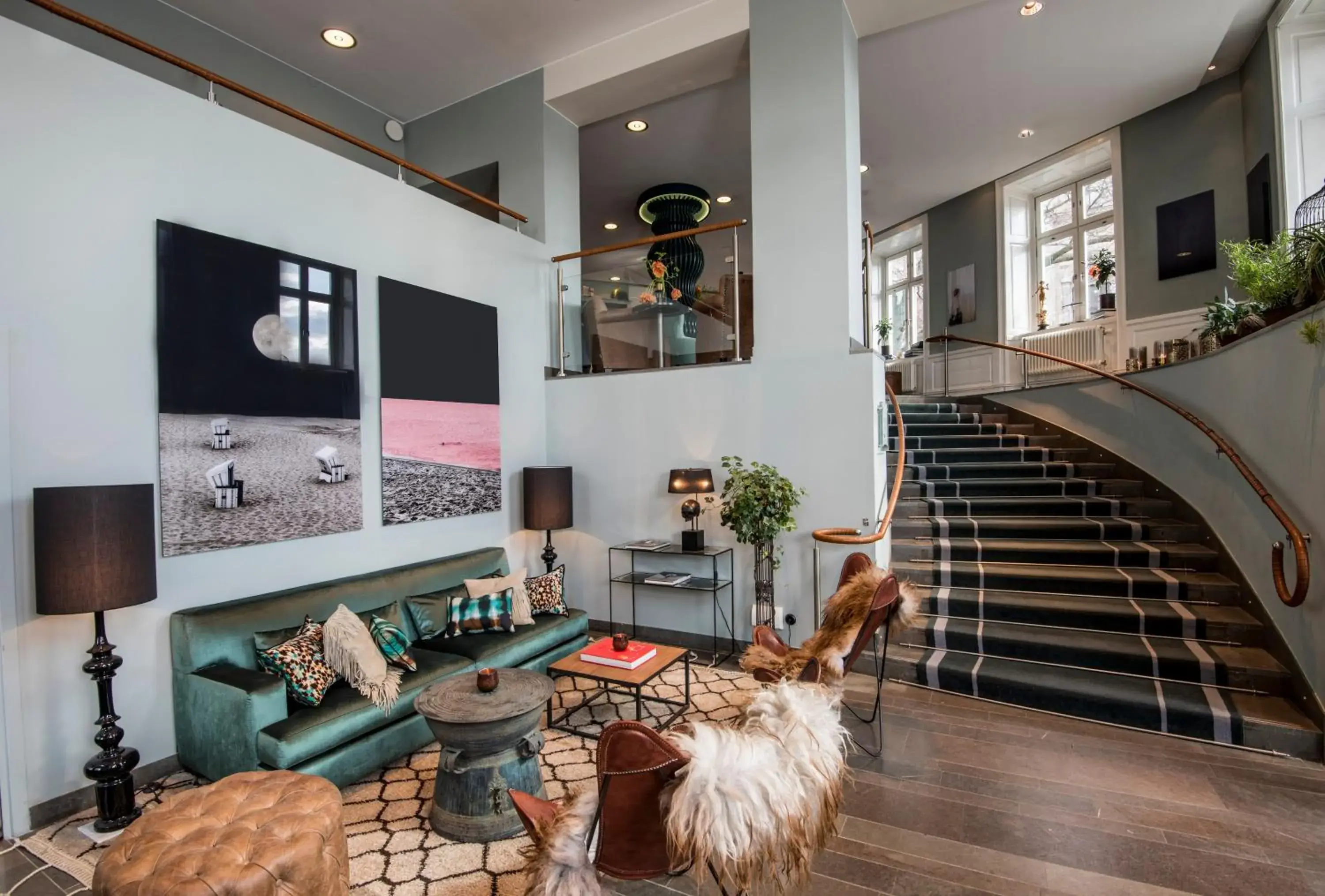 Lobby or reception in Lydmar Hotel Lobby or reception in Lydmar Hotel