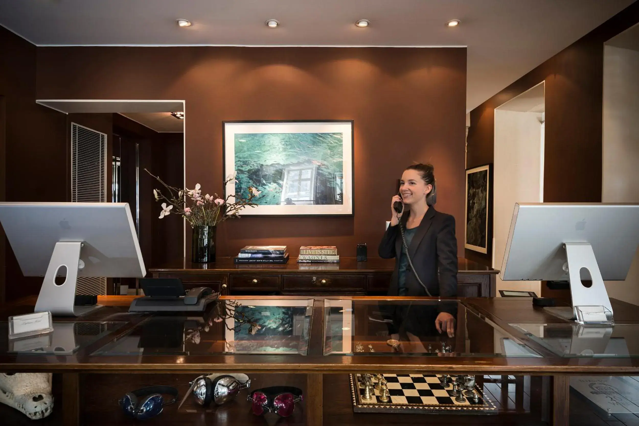 Lobby or reception in Lydmar Hotel Lobby or reception in Lydmar Hotel