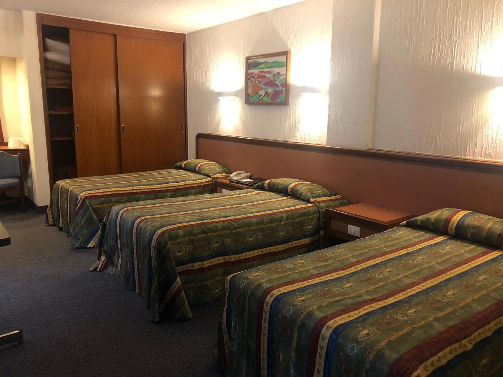 Bed in Hotel Metropol