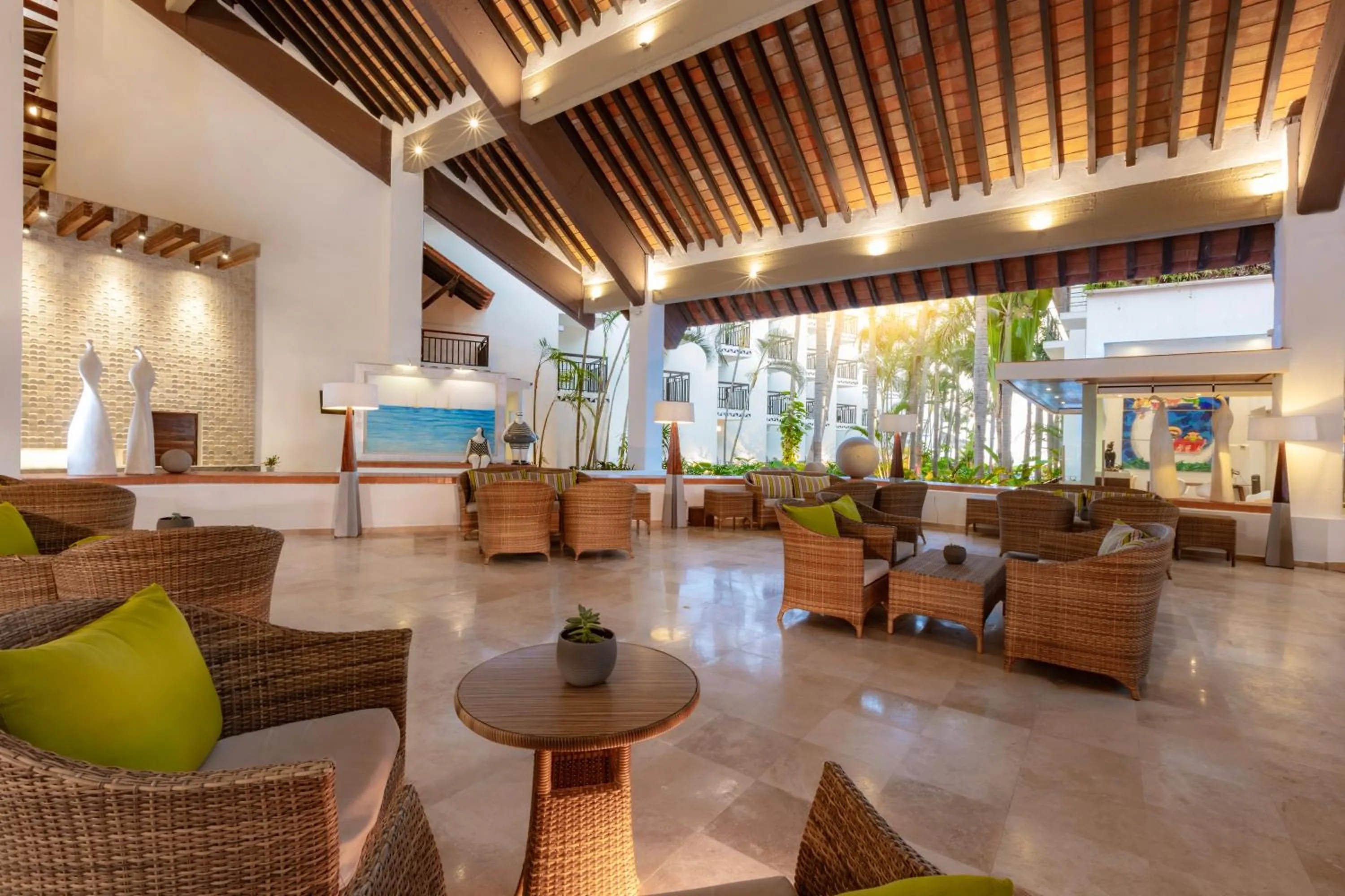 Living room in Buenaventura Grand Hotel & Great Moments - All Inclusive