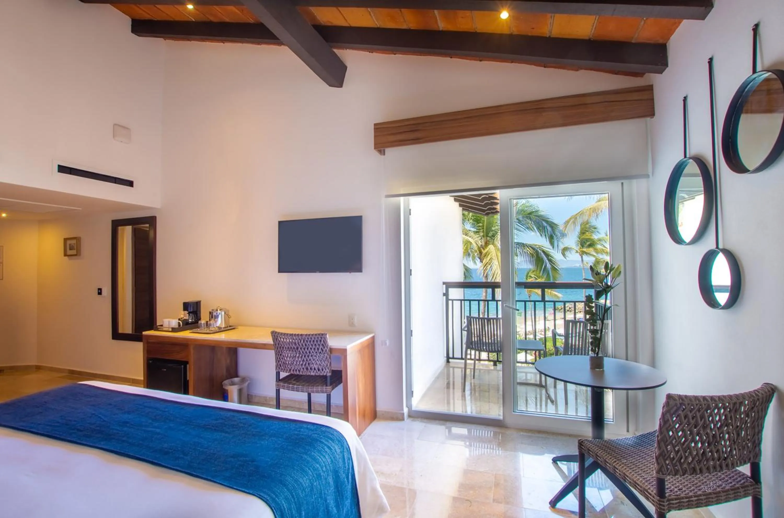 Bed in Buenaventura Grand Hotel & Great Moments - All Inclusive