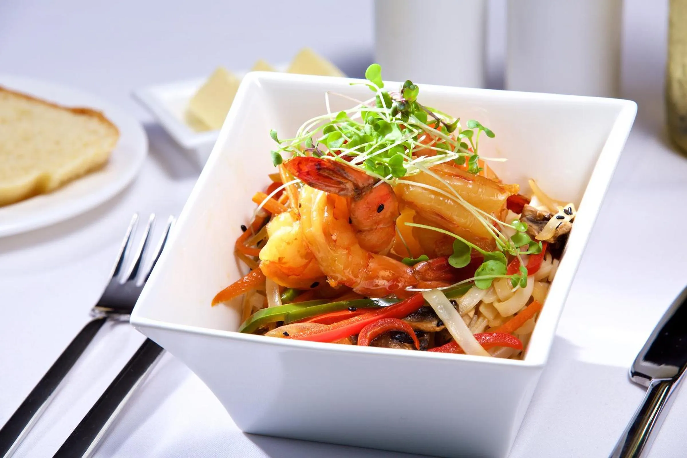 Food close-up in Warwick Paradise Island Bahamas - All Inclusive - Adults Only