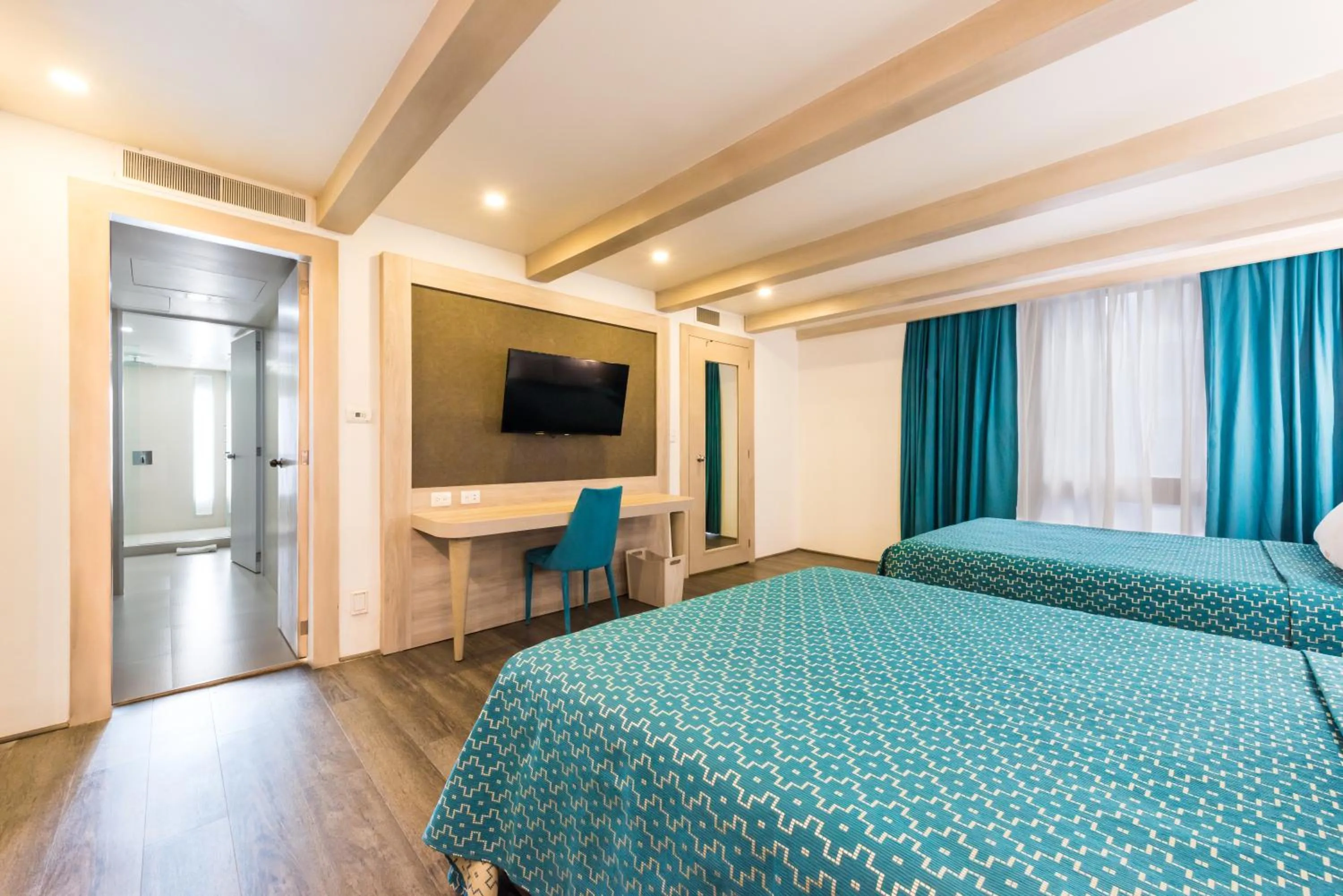 Bed in Hotel Casa Blanca