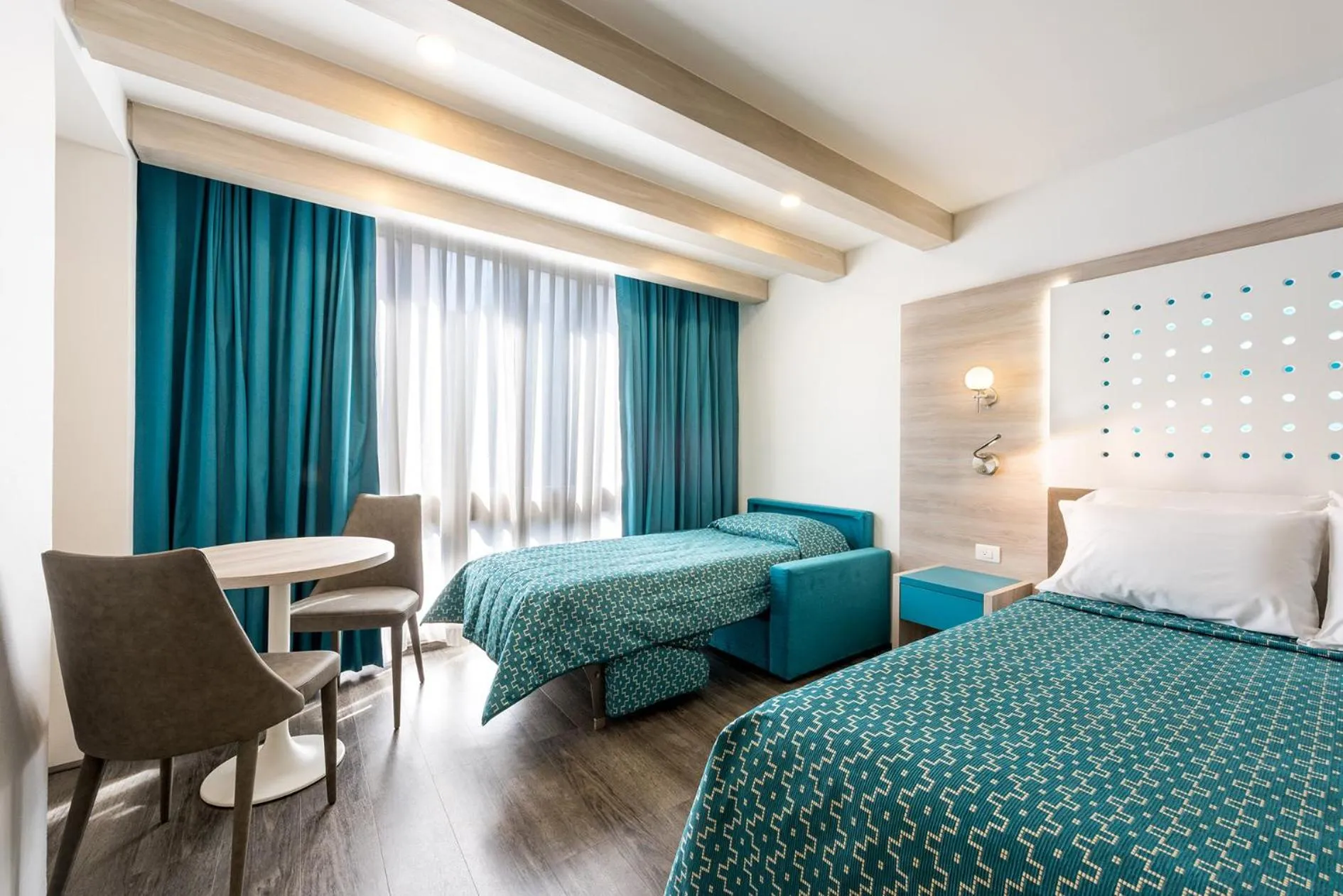 Bed in Hotel Casa Blanca