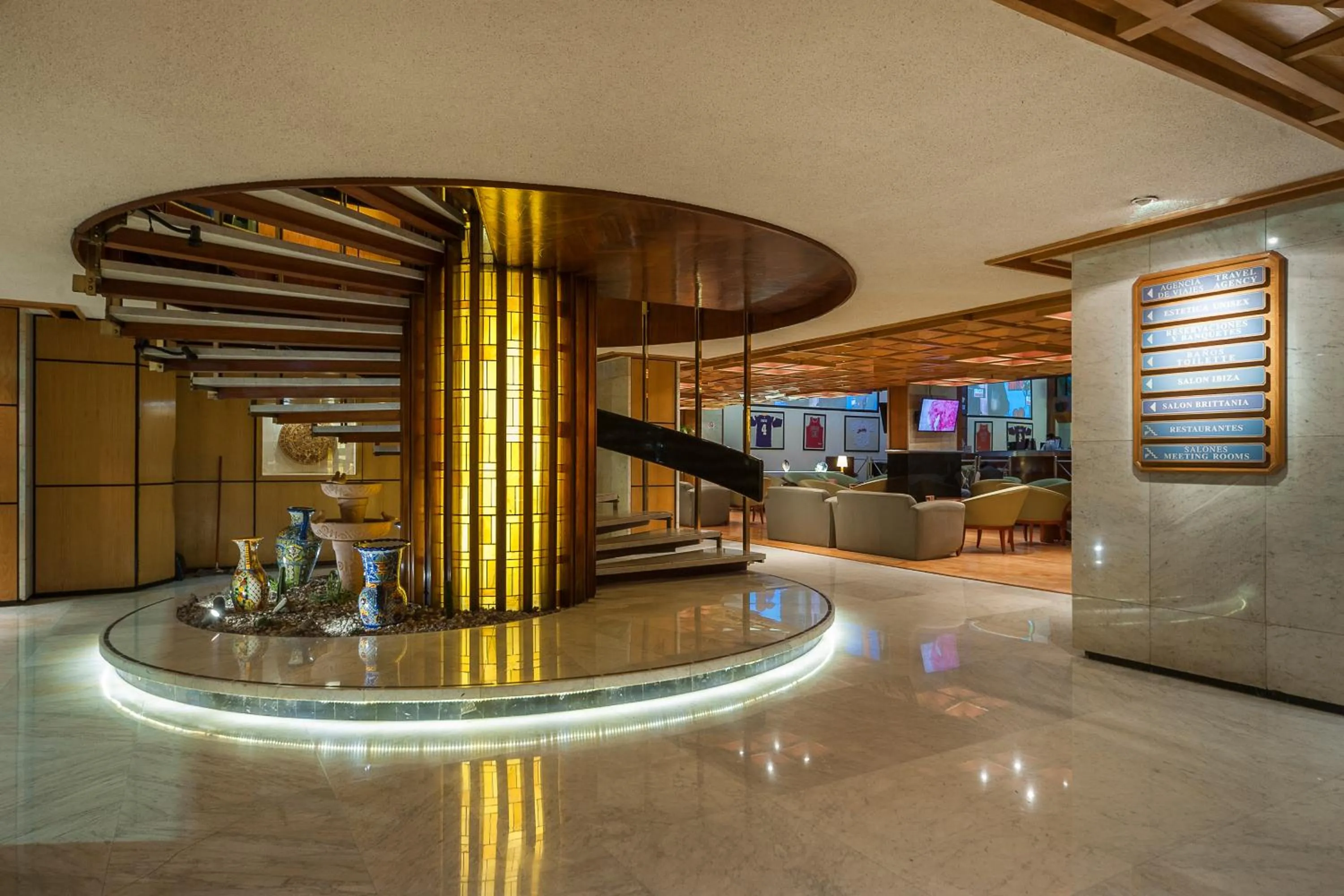 Lobby or reception in Hotel Casa Blanca