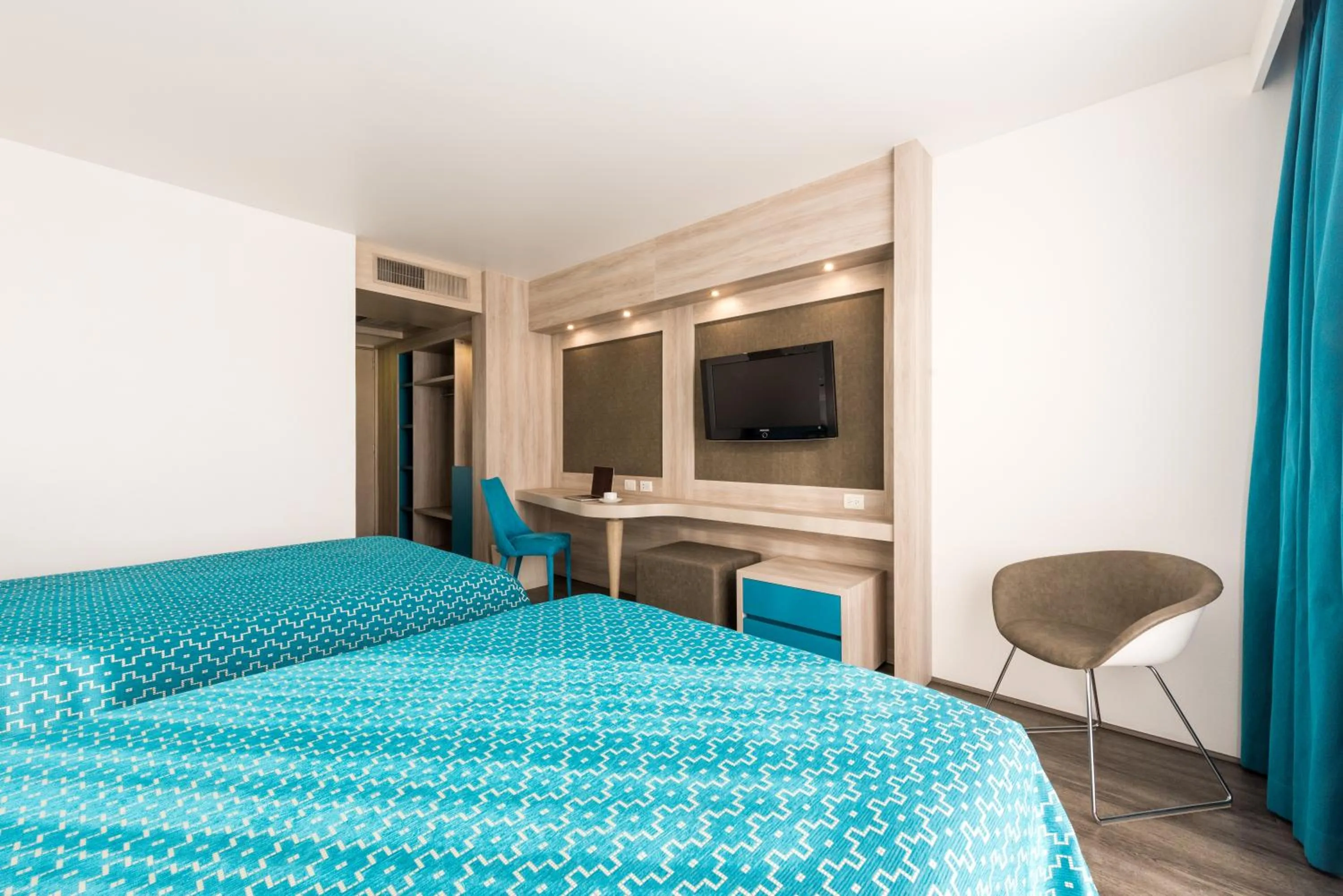 Bed in Hotel Casa Blanca