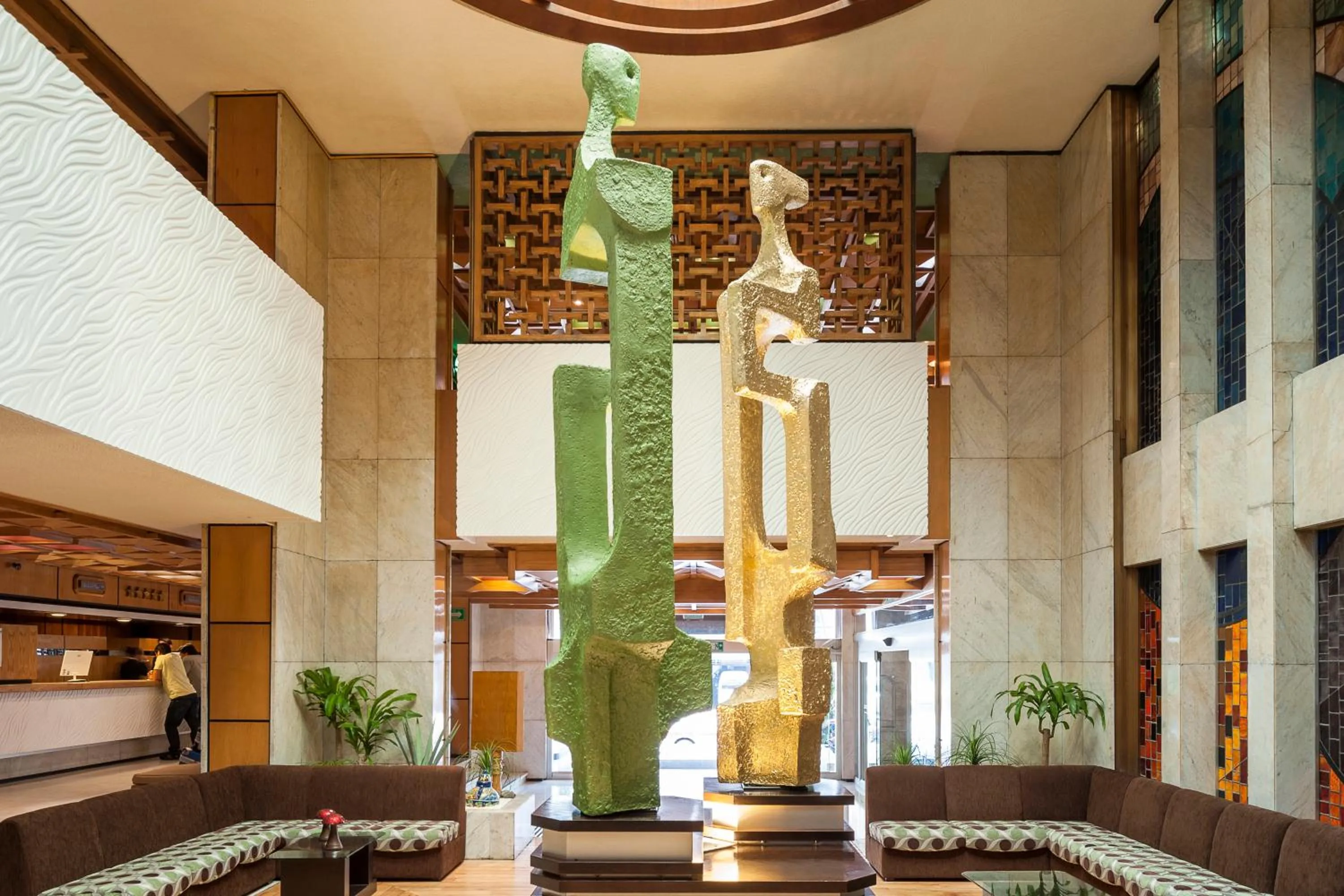 Lobby or reception in Hotel Casa Blanca