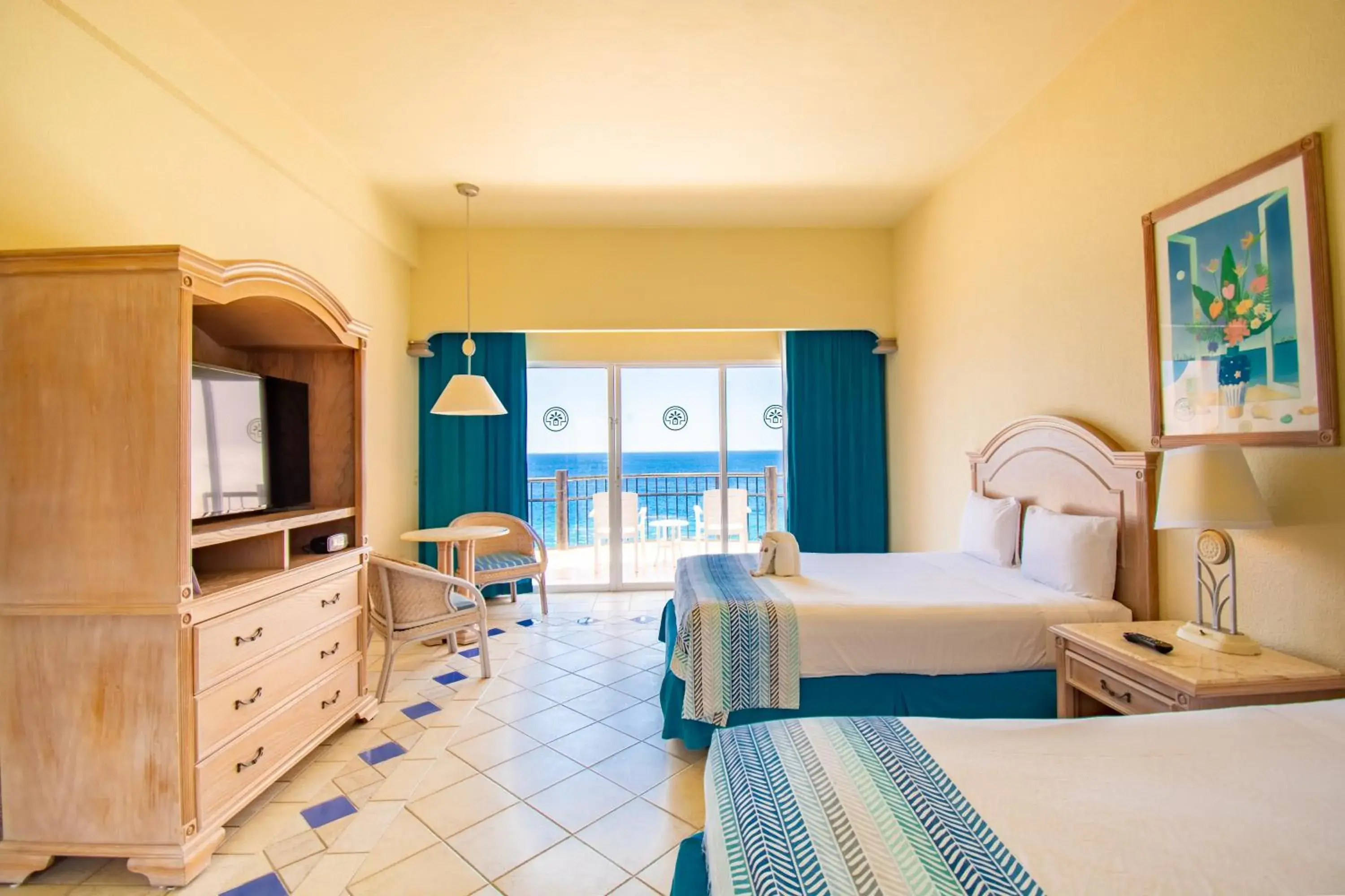 Bed in El Cozumeleño Beach Resort - All Inclusive Bed in El Cozumeleño Beach Resort - All Inclusive