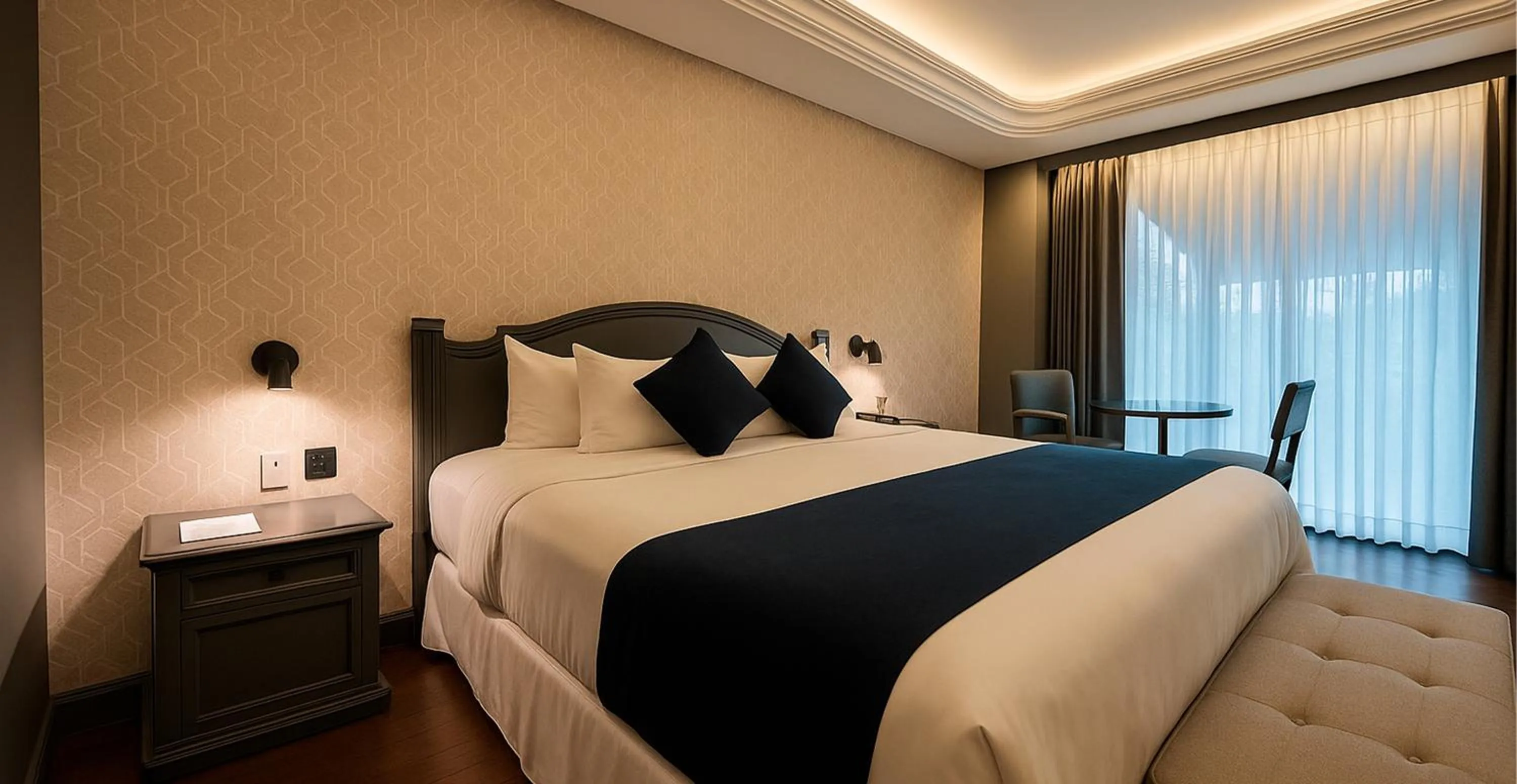 Bed in Hive Nápoles by G Hotels