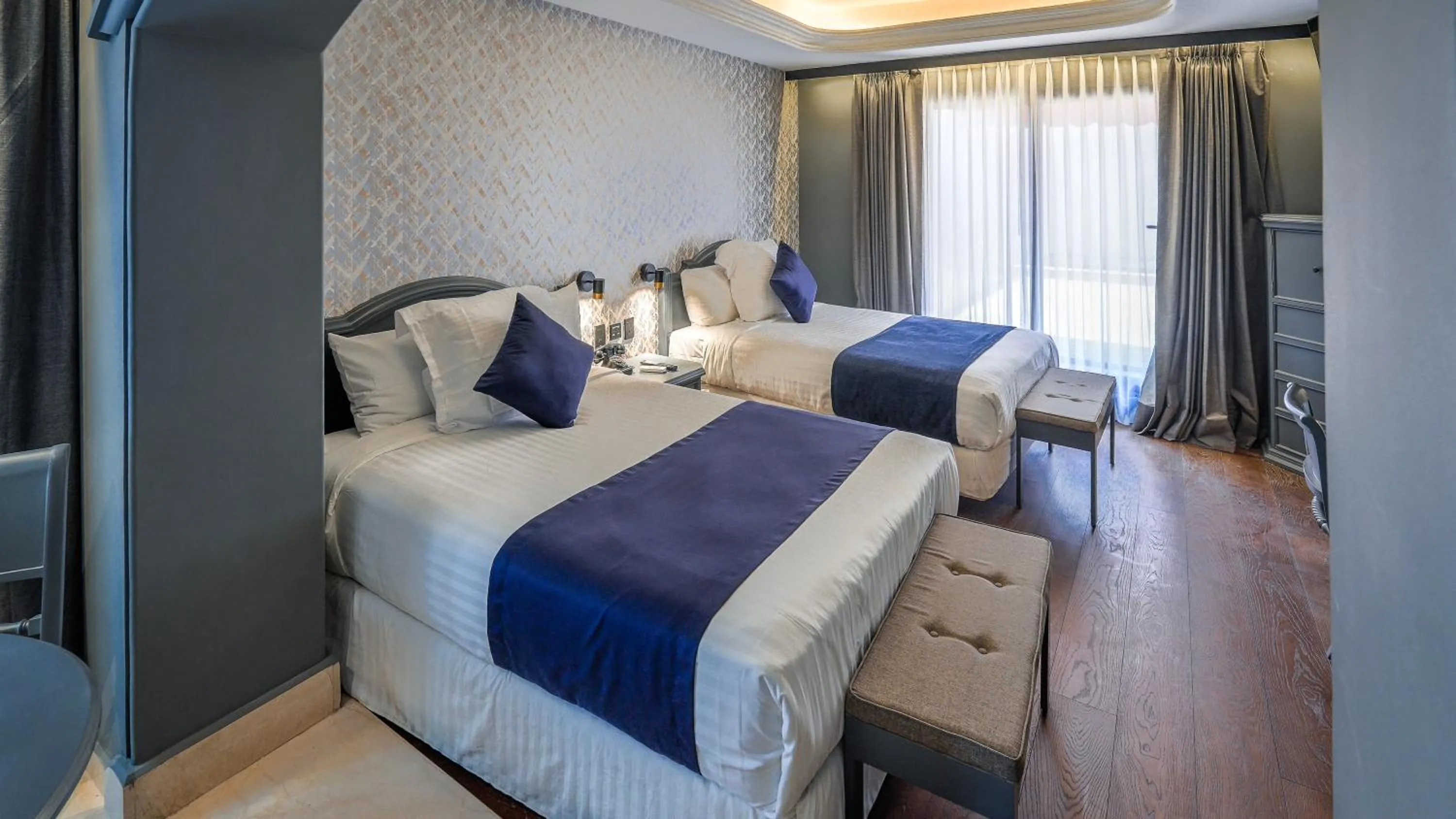 Bed in Hive Nápoles by G Hotels