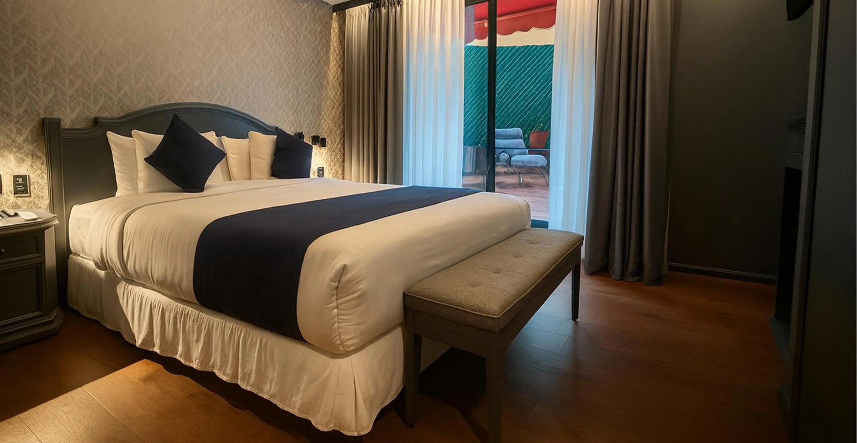 Bed in Hive Nápoles by G Hotels