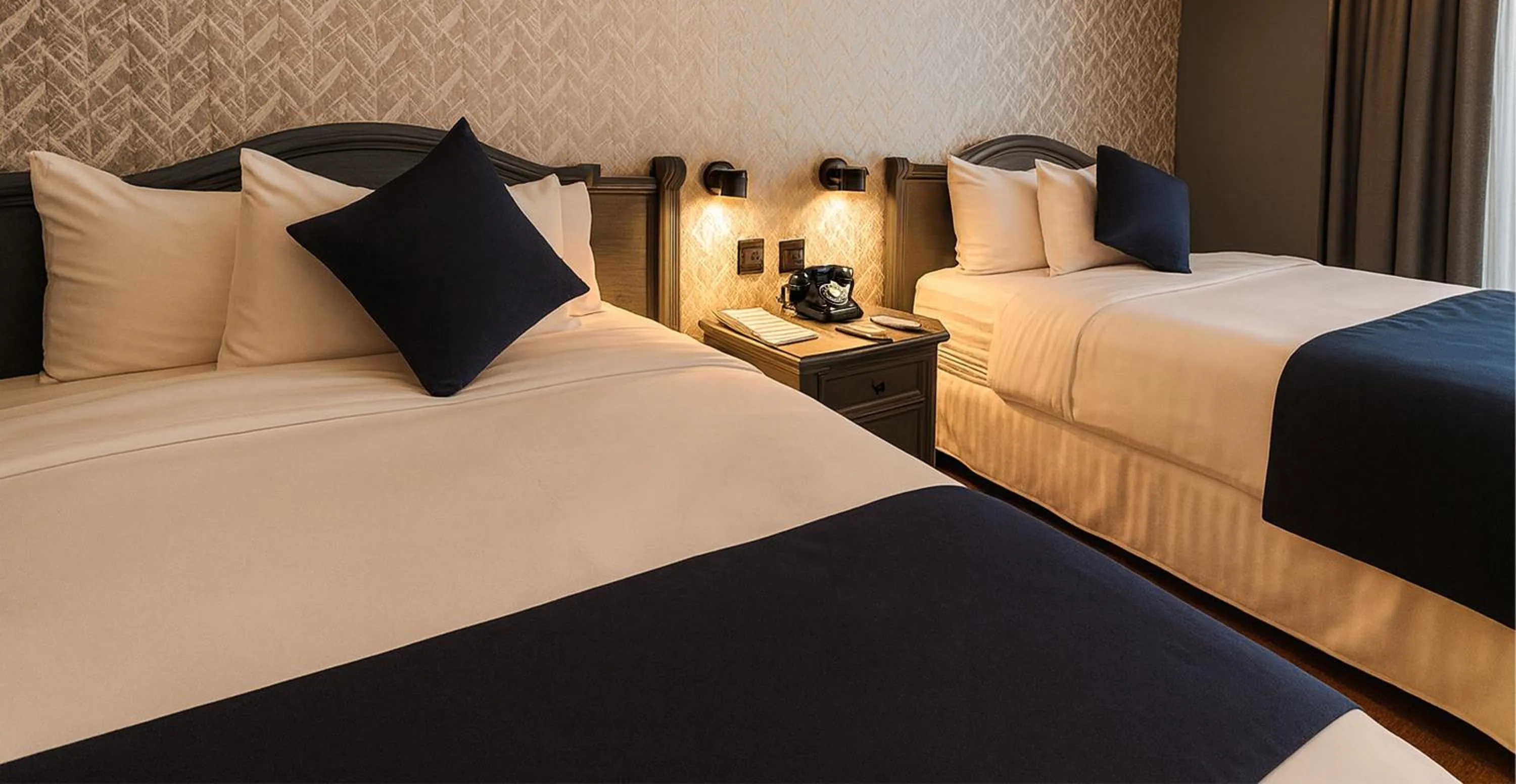 Bed in Hive Nápoles by G Hotels