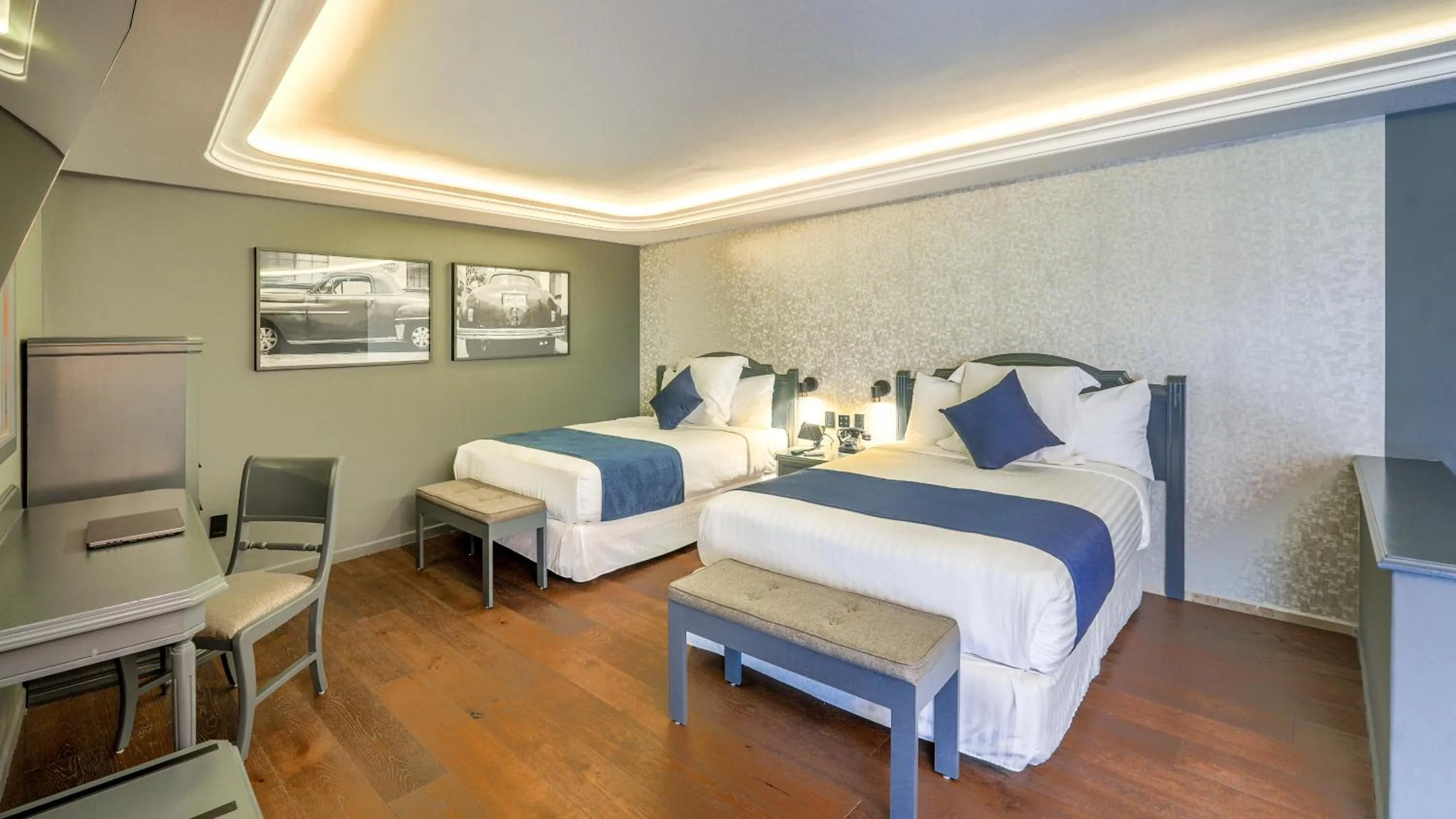 Bed in Hive Nápoles by G Hotels