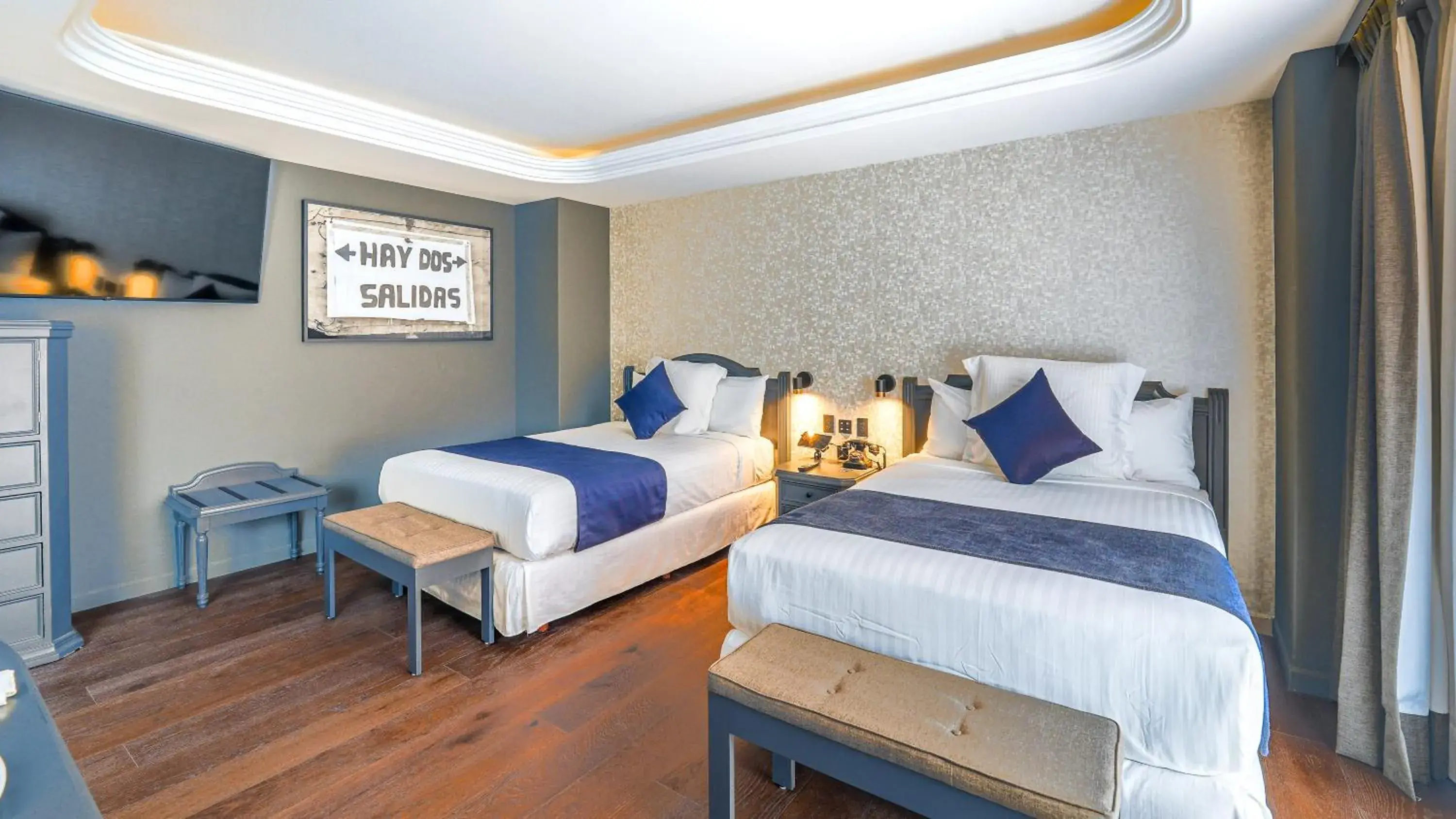 Bed in Hive Nápoles by G Hotels Bed in Hive Nápoles by G Hotels