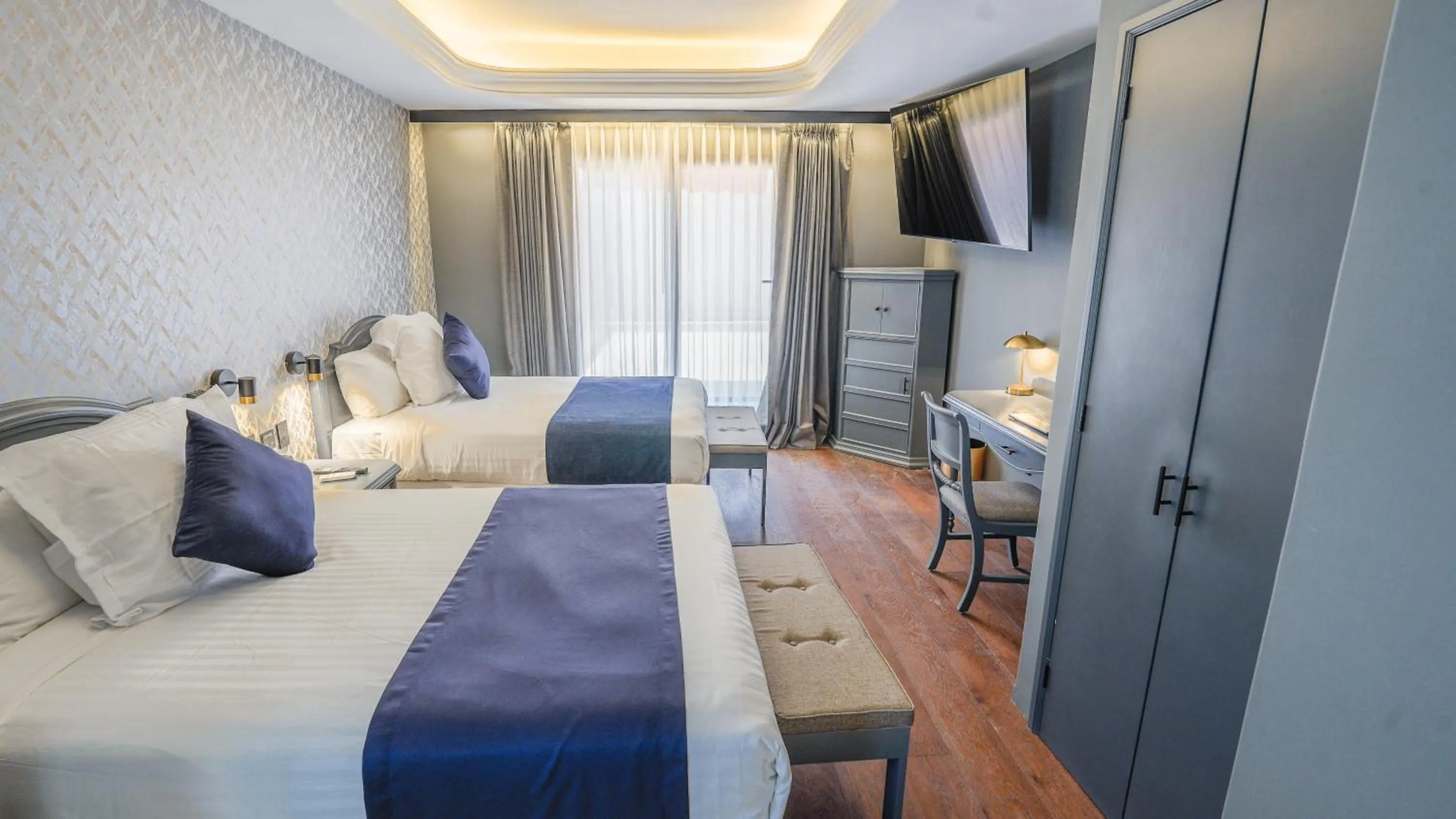 Bed in Hive Nápoles by G Hotels