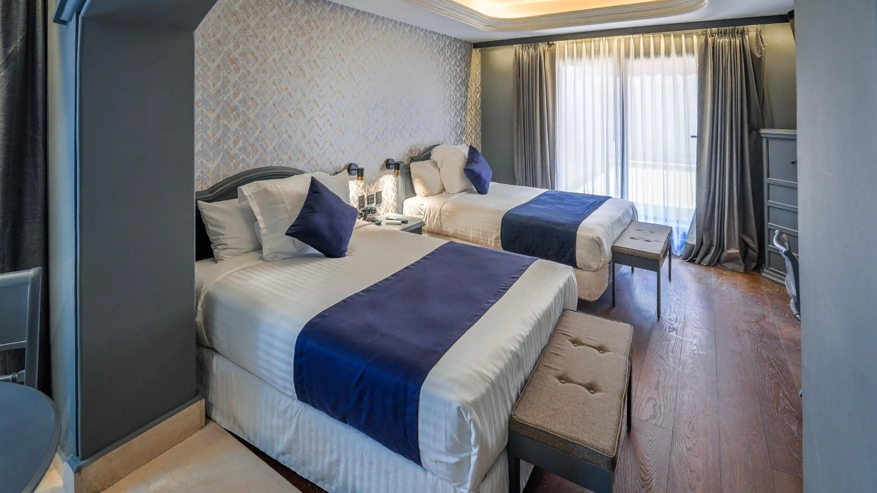 Bed in Hive Nápoles by G Hotels