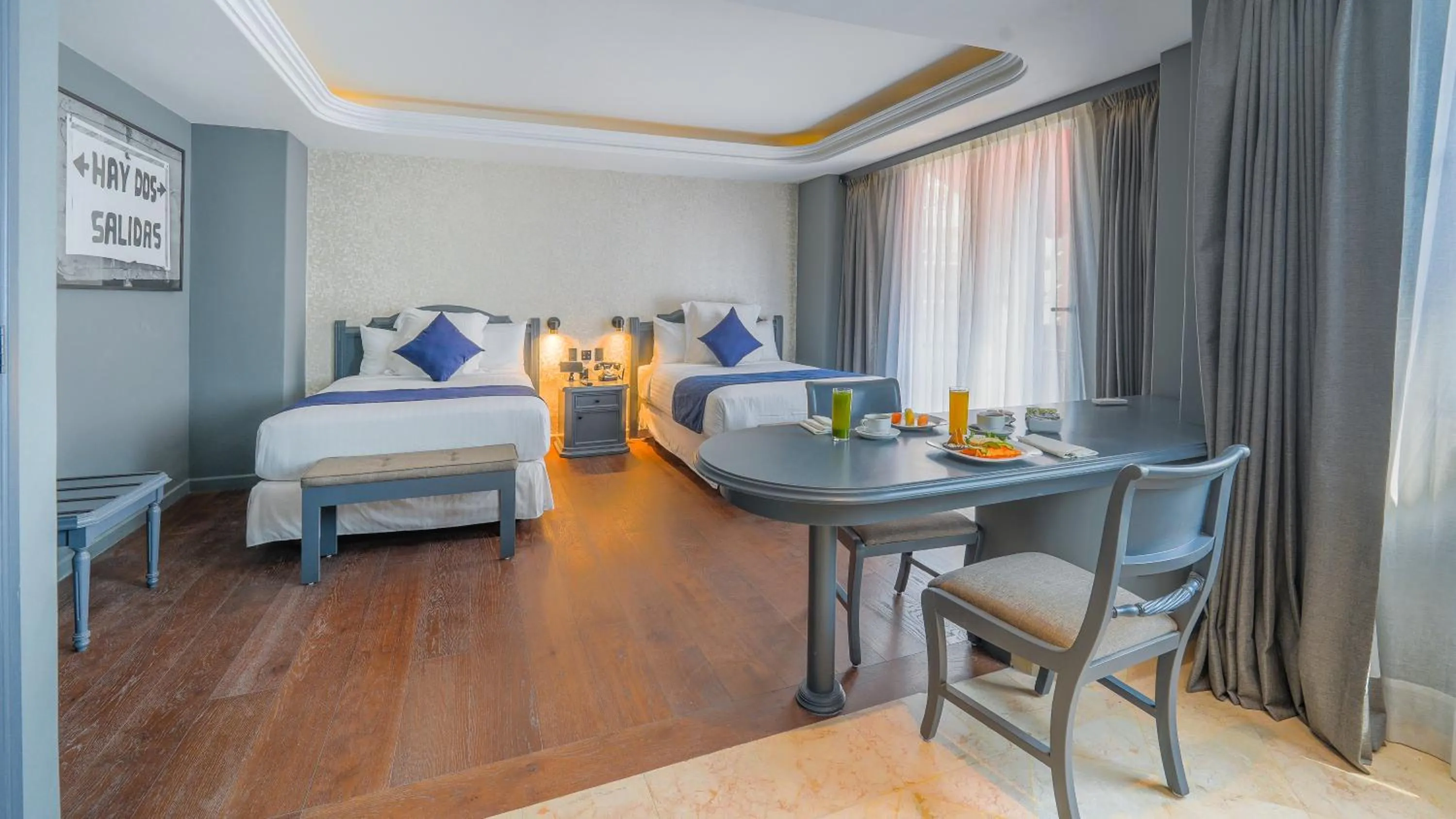 Bed in Hive Nápoles by G Hotels