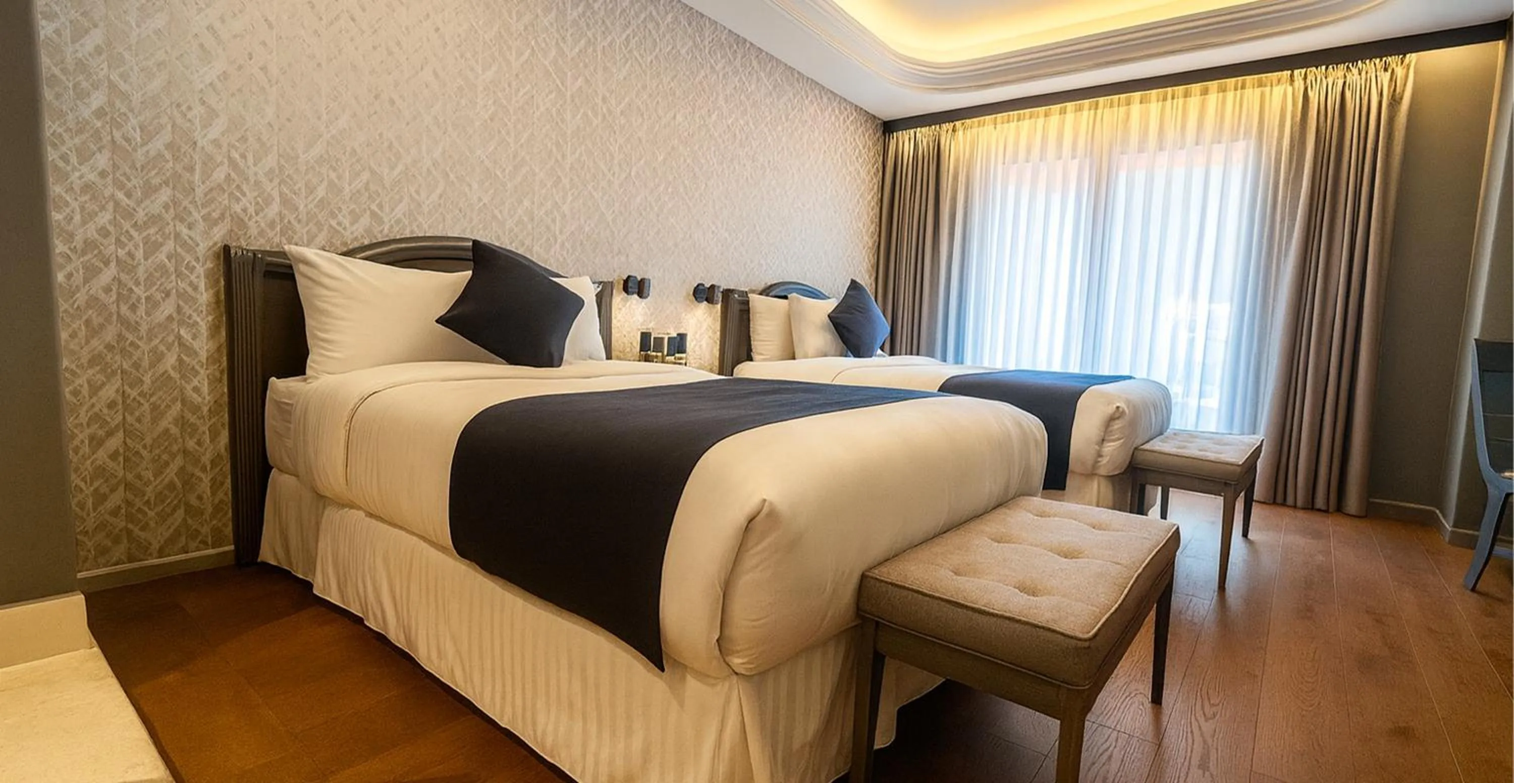 Bed in Hive Nápoles by G Hotels