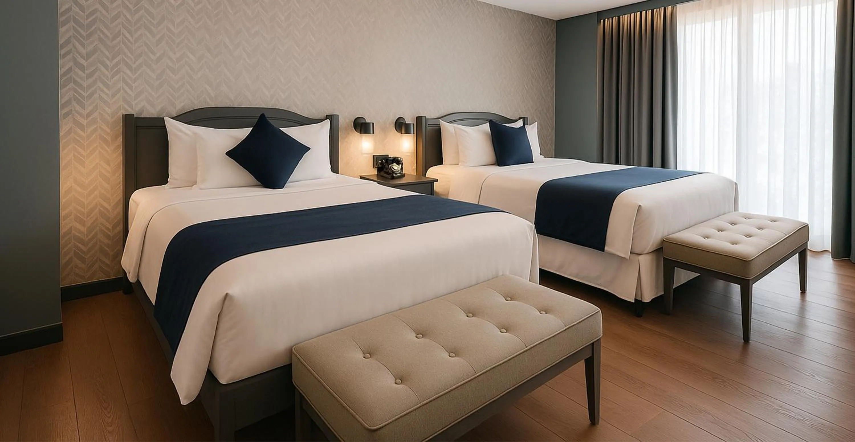 Bed in Hive Nápoles by G Hotels