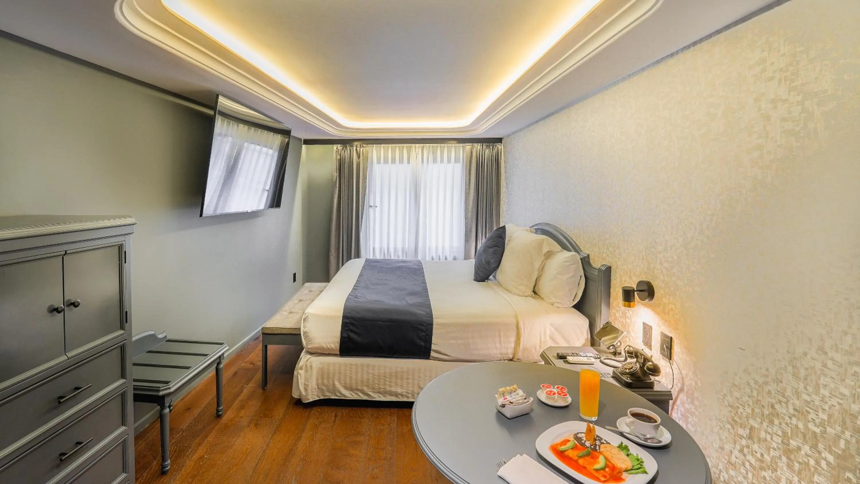 Bed in Hive Nápoles by G Hotels