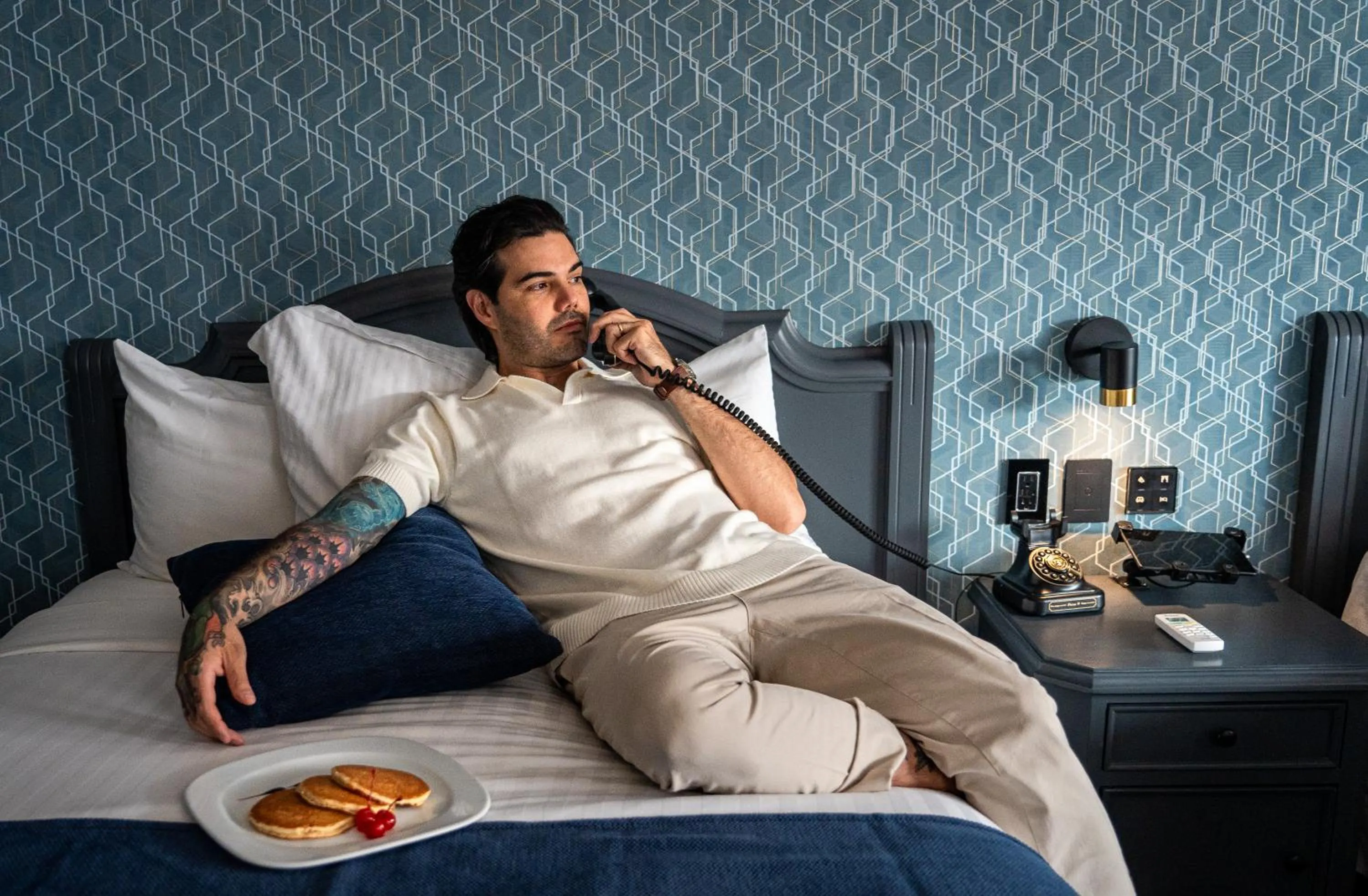 Bed in Hive Nápoles by G Hotels