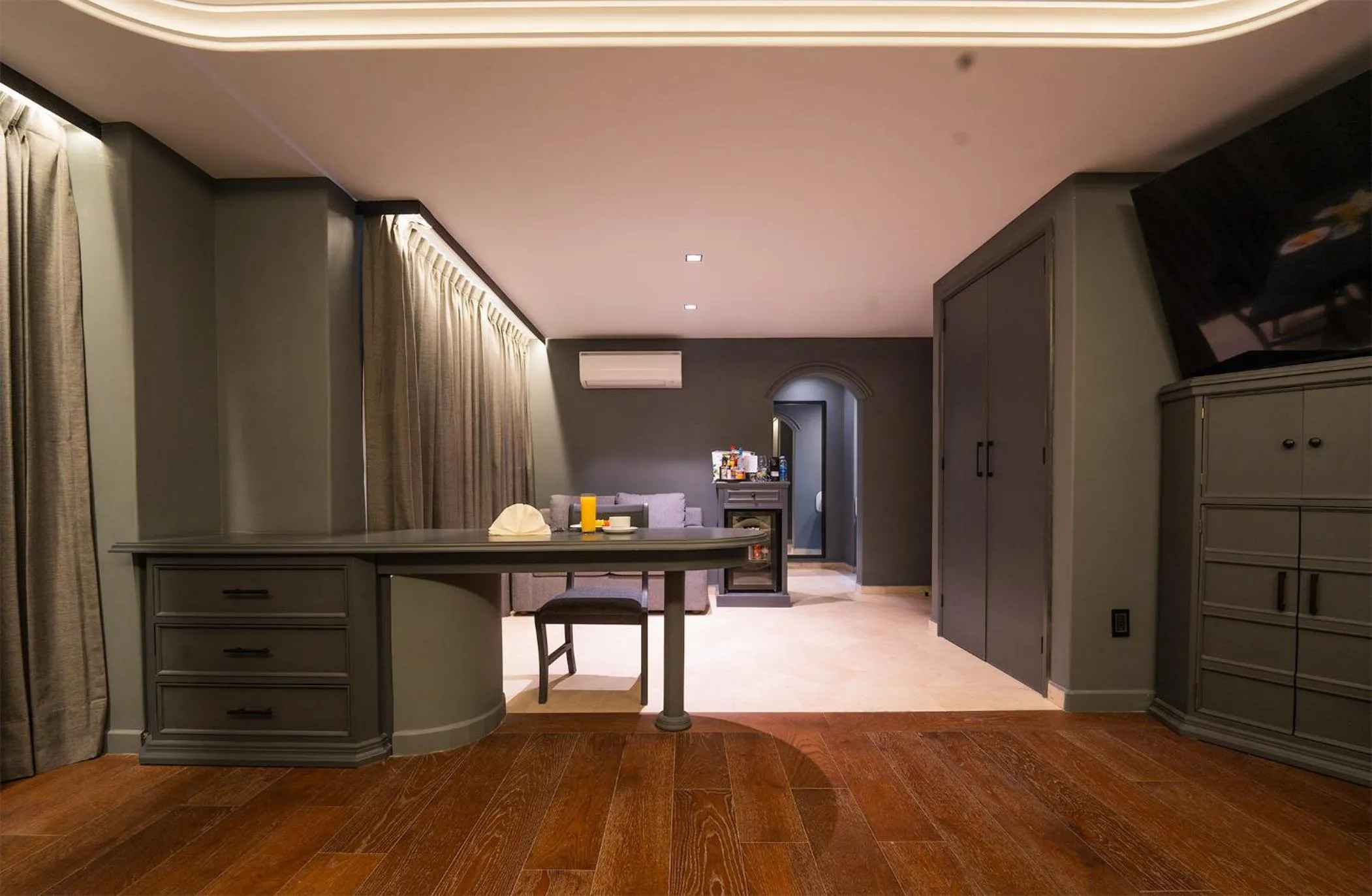 Living room in Hive Nápoles by G Hotels