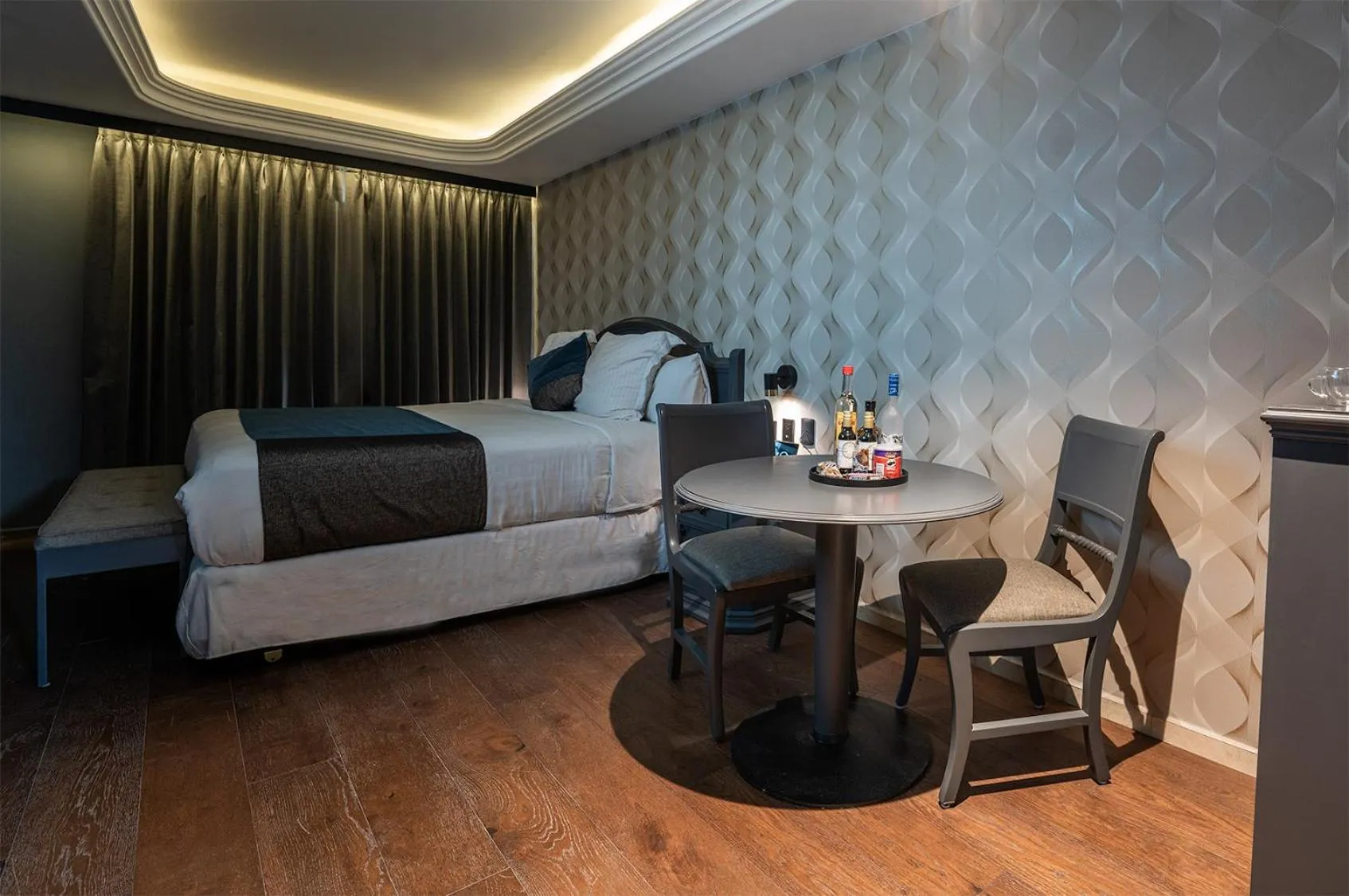 Bed in Hive Nápoles by G Hotels