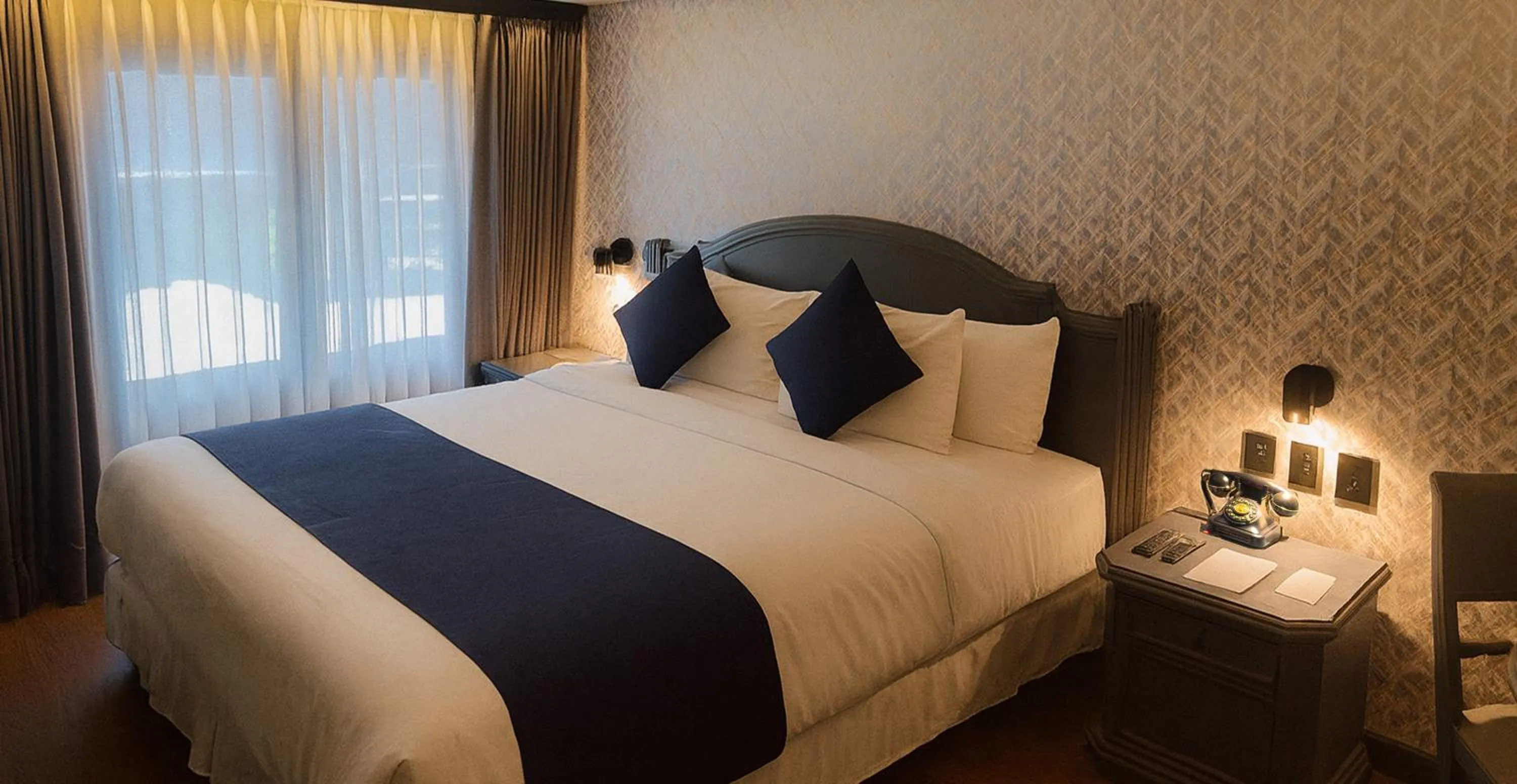 Bed in Hive Nápoles by G Hotels