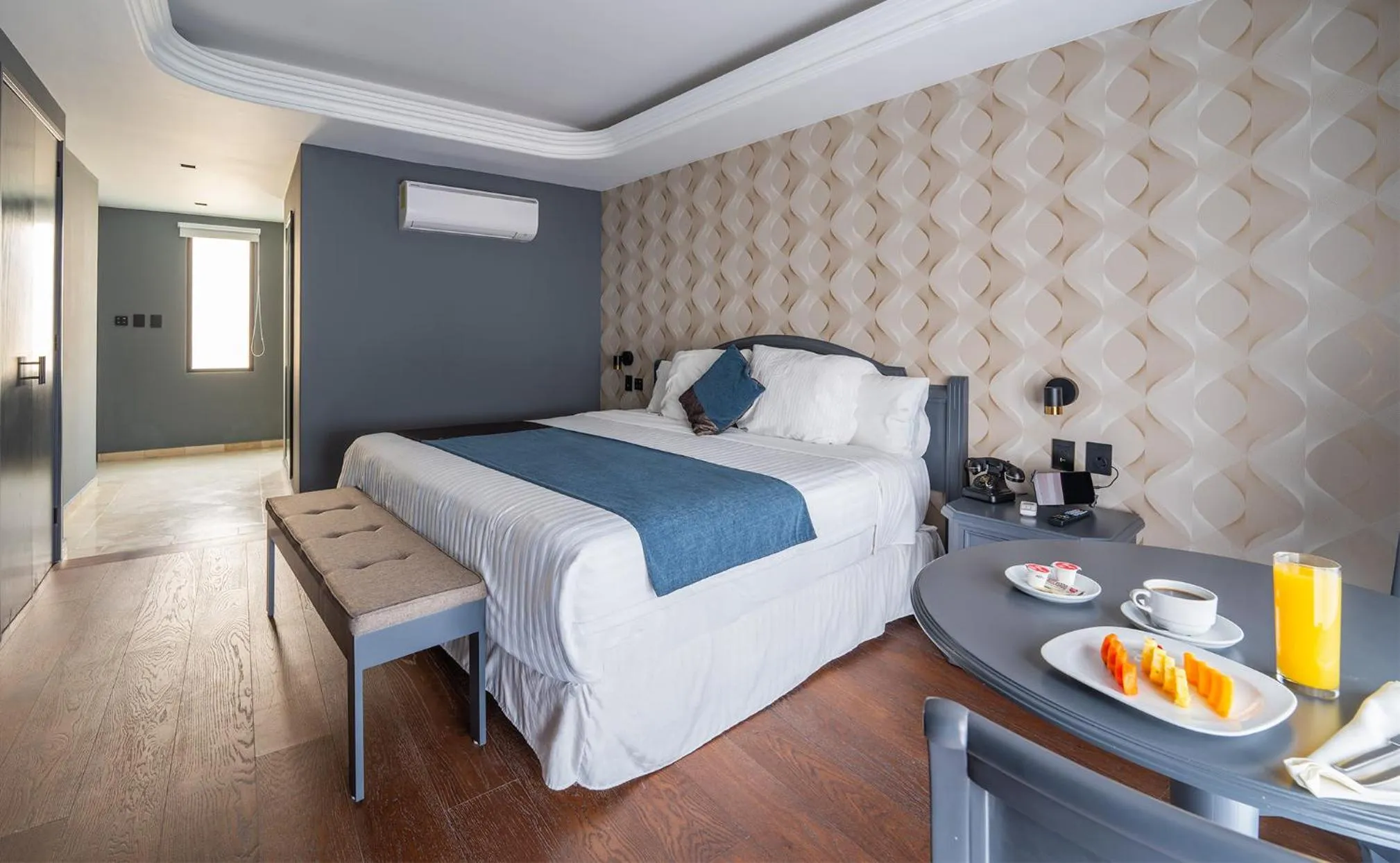 Bed in Hive Nápoles by G Hotels