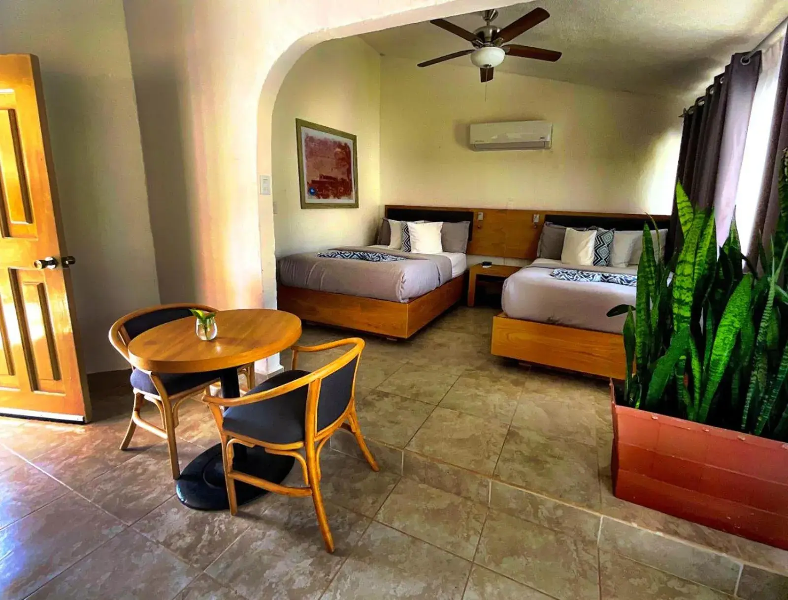 Bed in Buena Vista Oceanfront & Hot Springs Resort Bed in Buena Vista Oceanfront & Hot Springs Resort