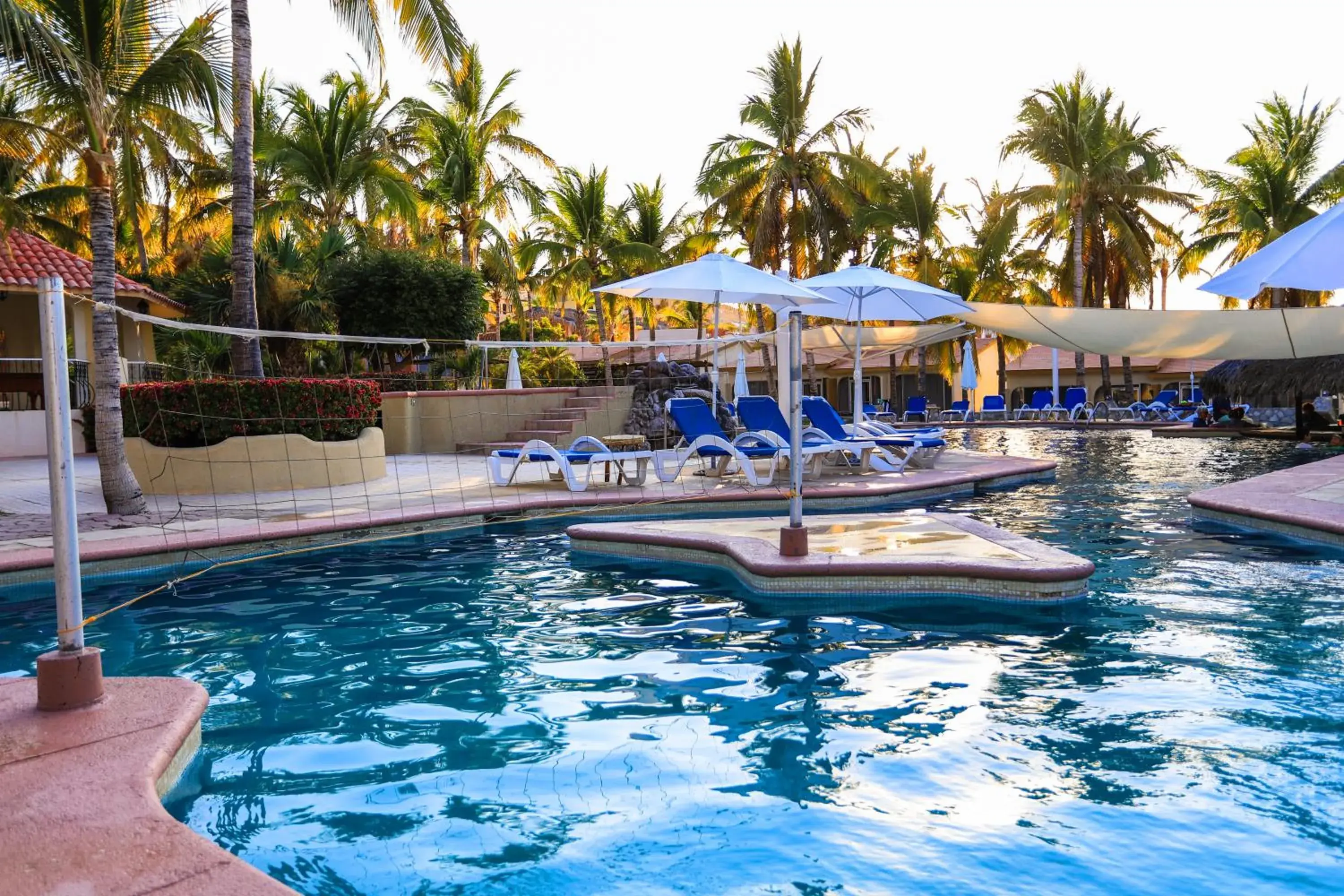 Pool view in Buena Vista Oceanfront & Hot Springs Resort Pool view in Buena Vista Oceanfront & Hot Springs Resort
