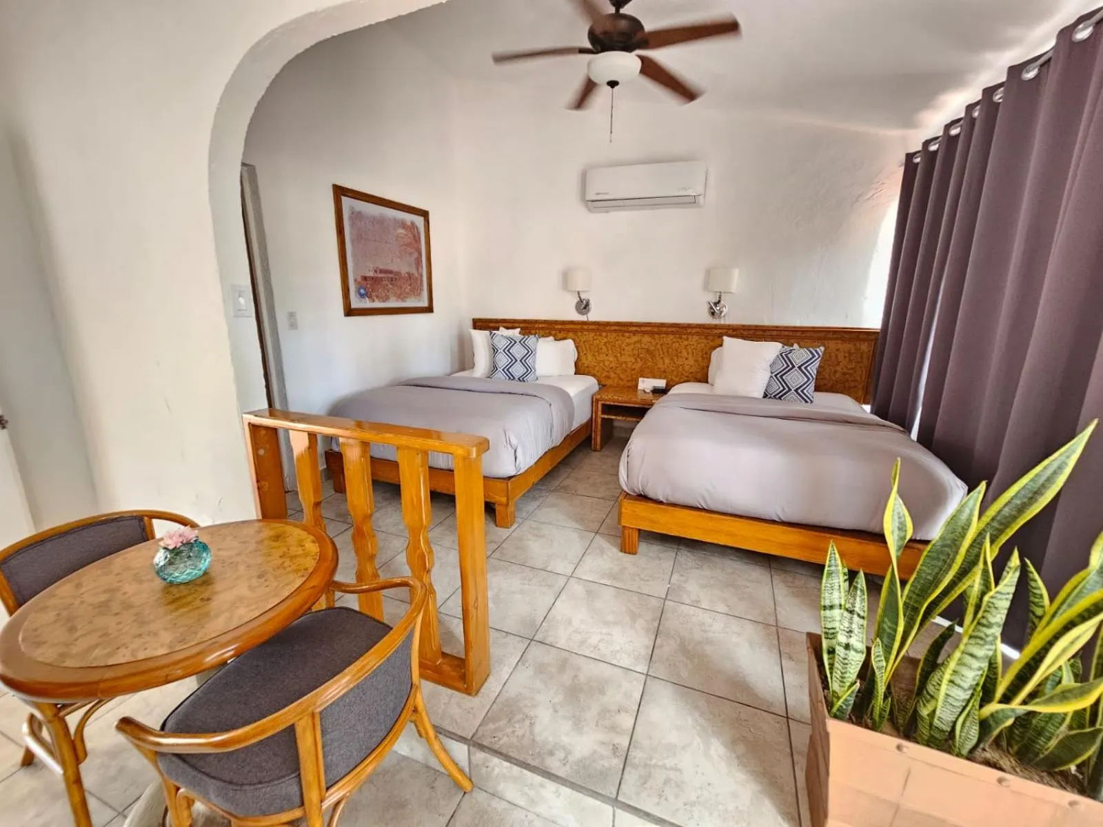 Bed in Buena Vista Oceanfront & Hot Springs Resort