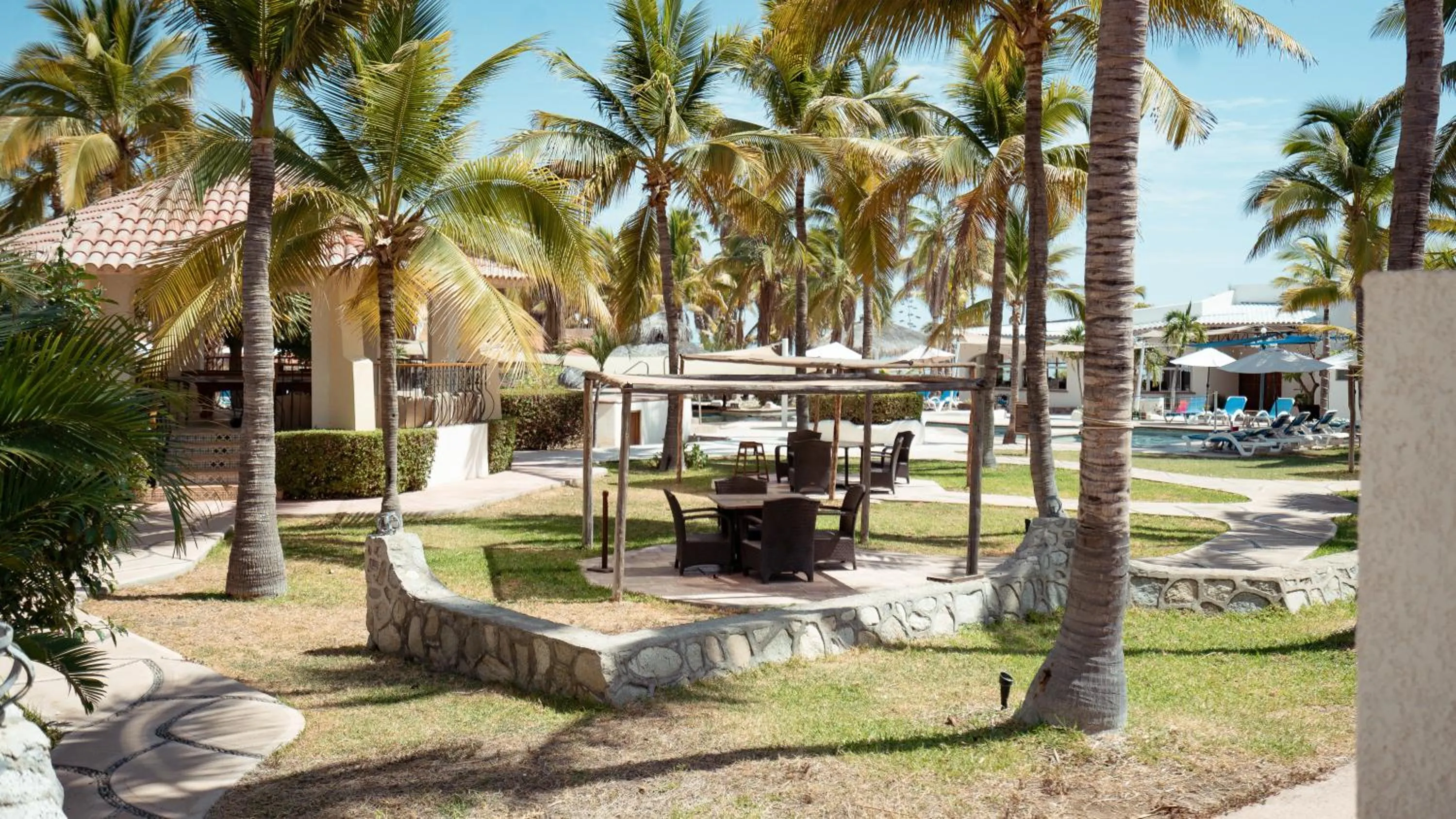 Patio in Buena Vista Oceanfront & Hot Springs Resort
