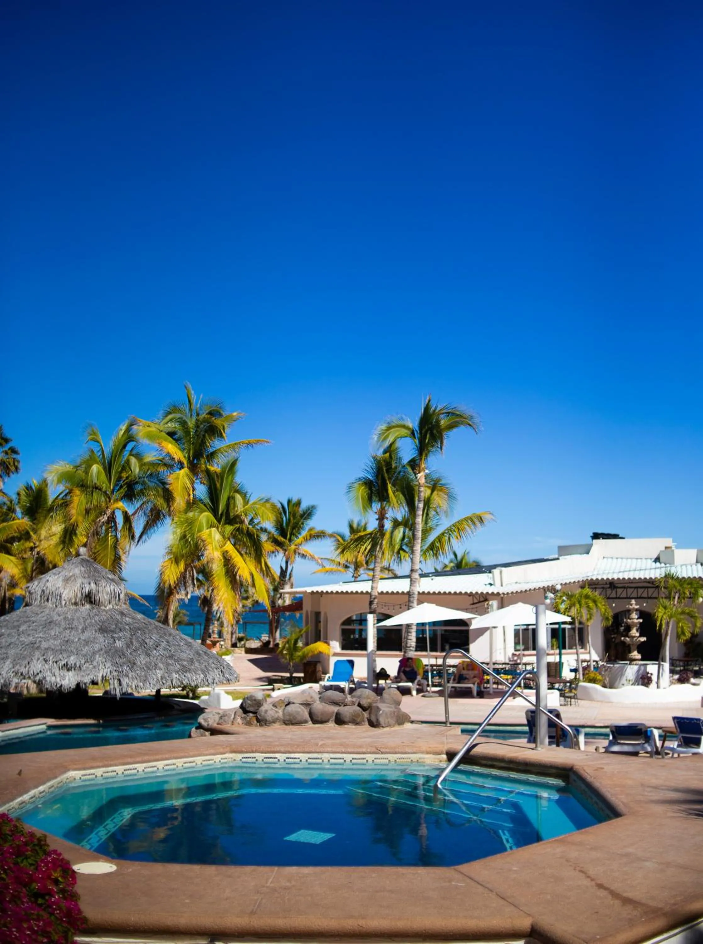 Hot Tub in Buena Vista Oceanfront & Hot Springs Resort
