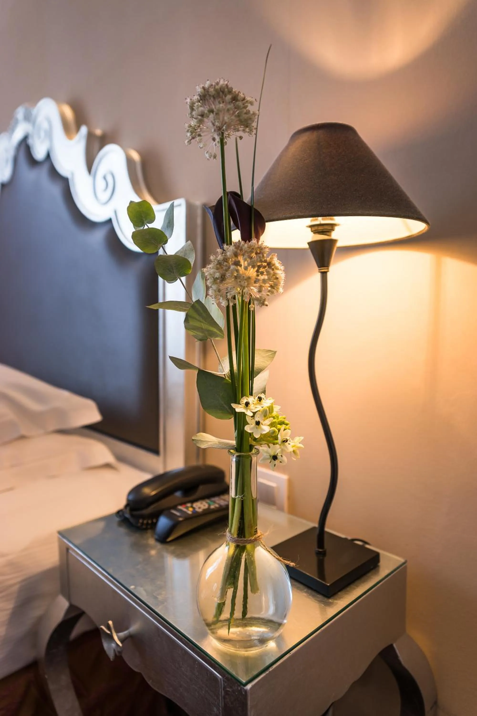 Decorative detail, Bed in Villa 81