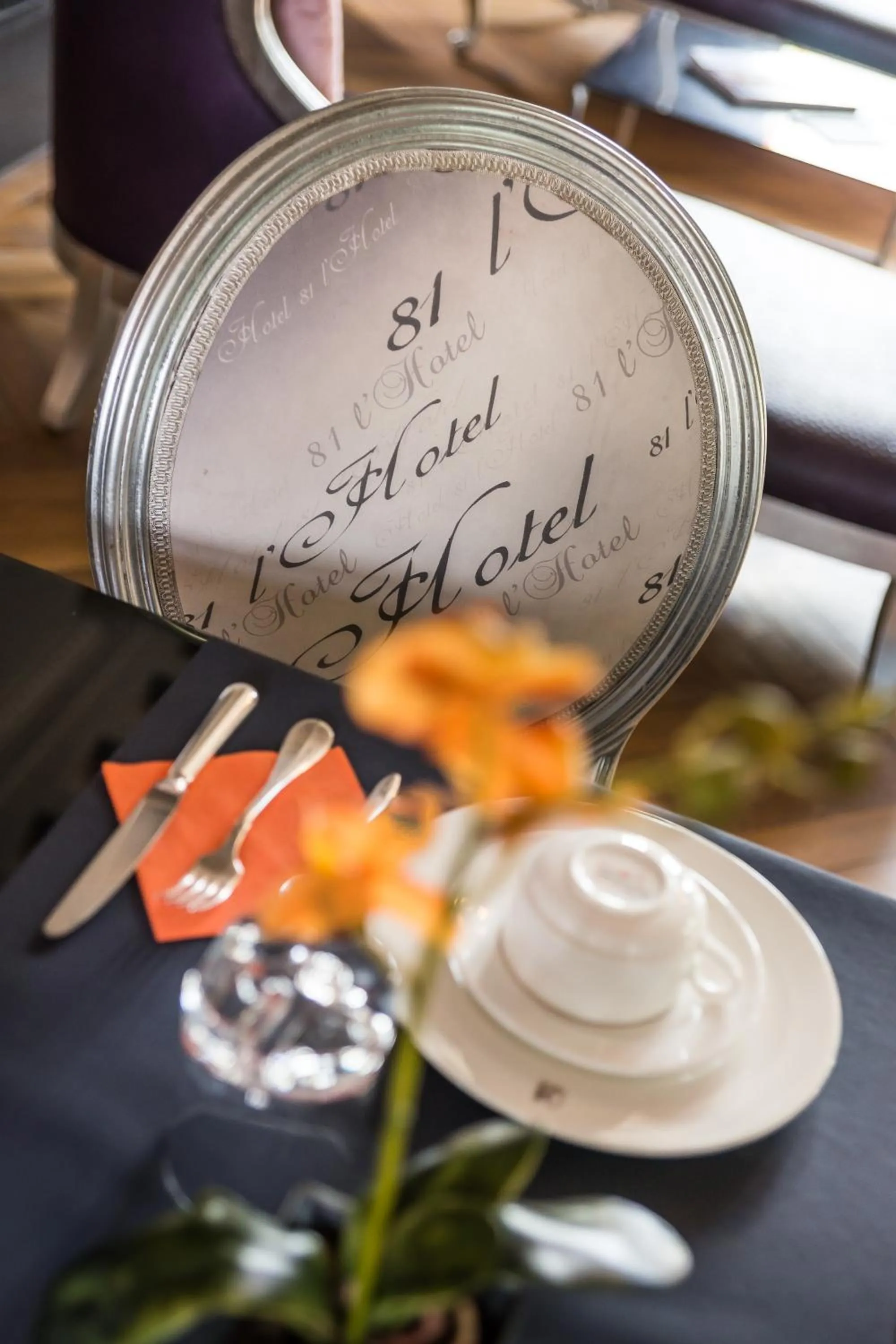 Decorative detail in Villa 81