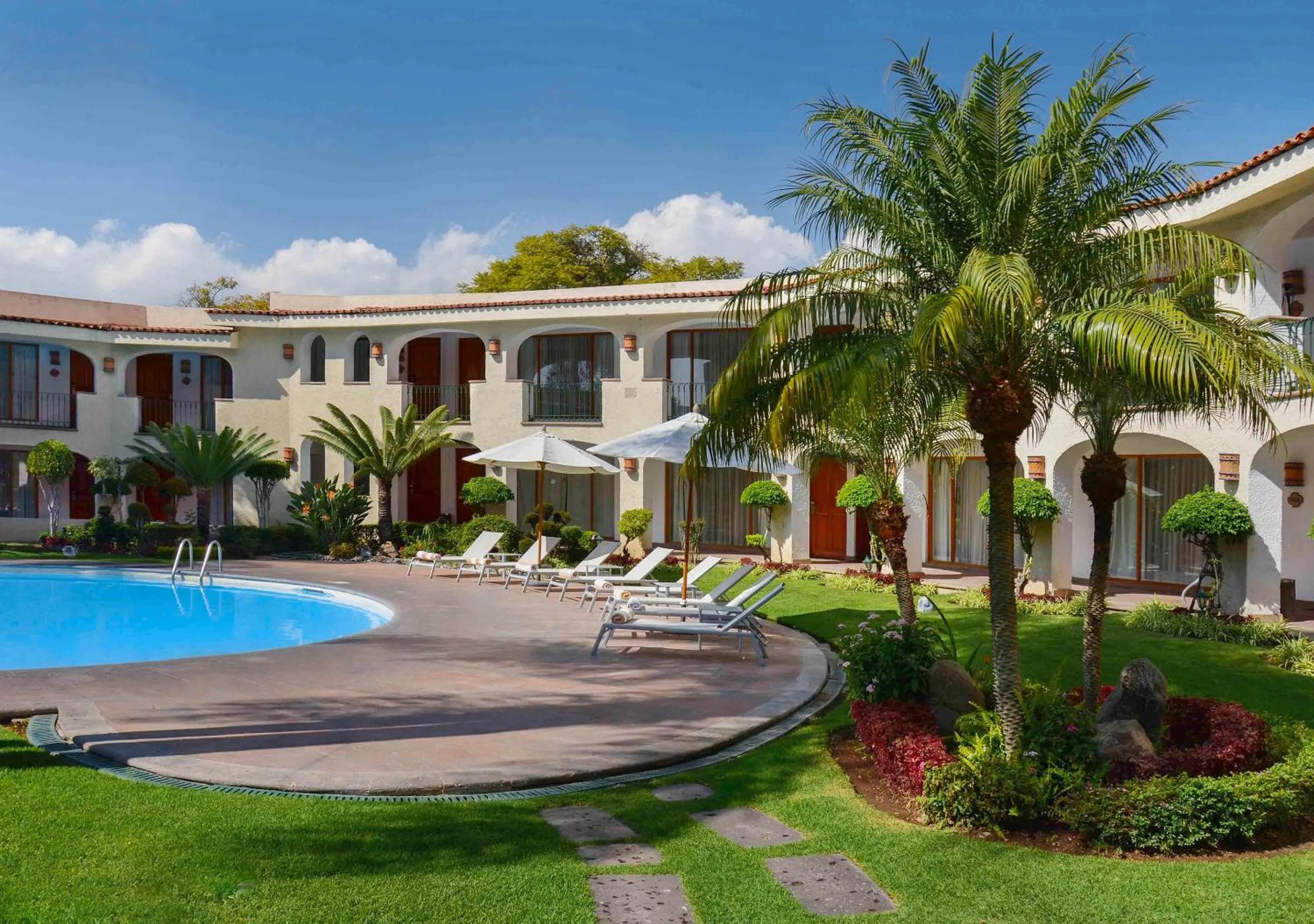 Garden in Hotel Guadalajara Plaza Ejecutivo