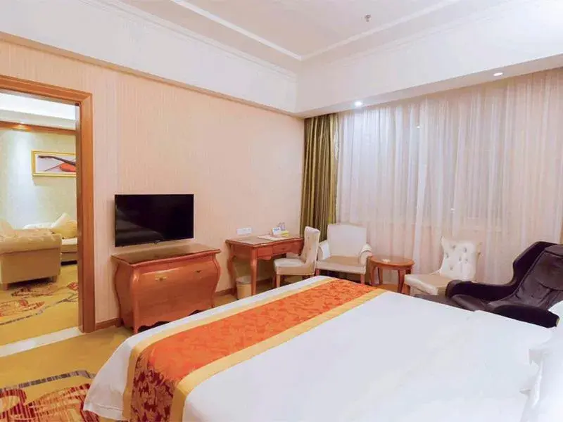 Bed in Vienna Hotel Chaoyang High-Speed Train Station Bed in Vienna Hotel Chaoyang High-Speed Train Station