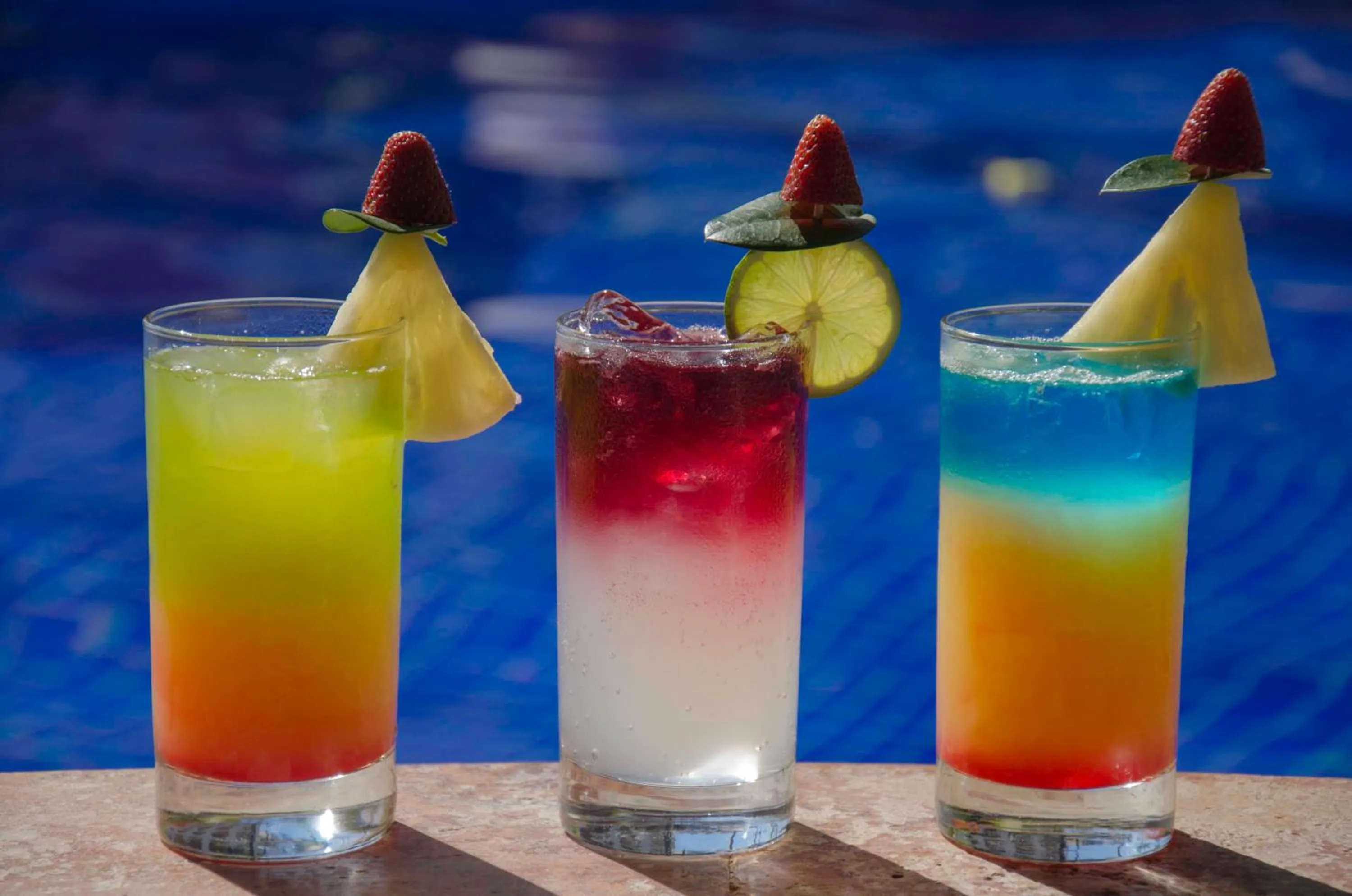 Alcoholic drinks in Plaza Pelicanos Grand Beach Resort All Inclusive