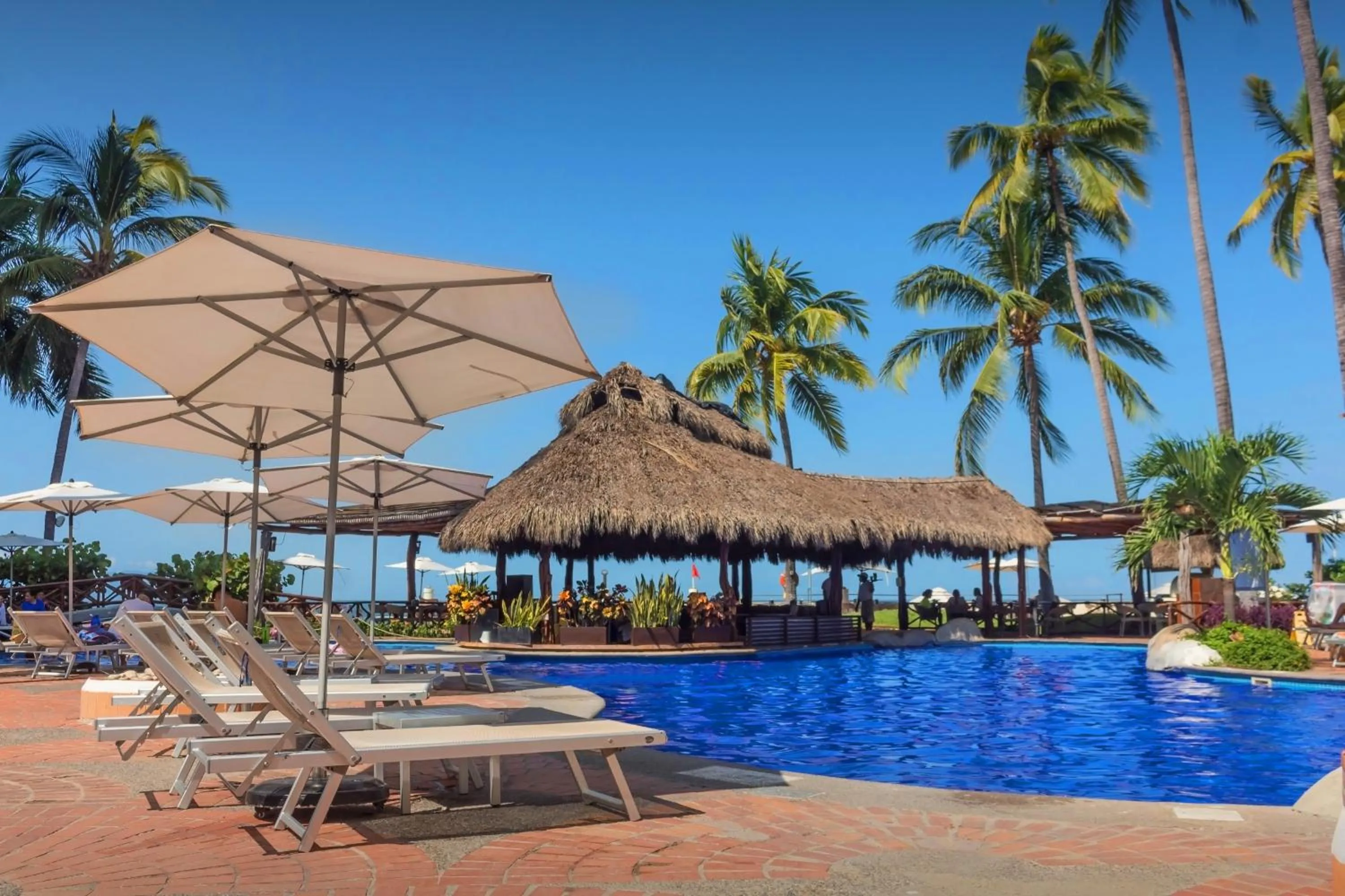 Swimming pool in Plaza Pelicanos Grand Beach Resort All Inclusive
