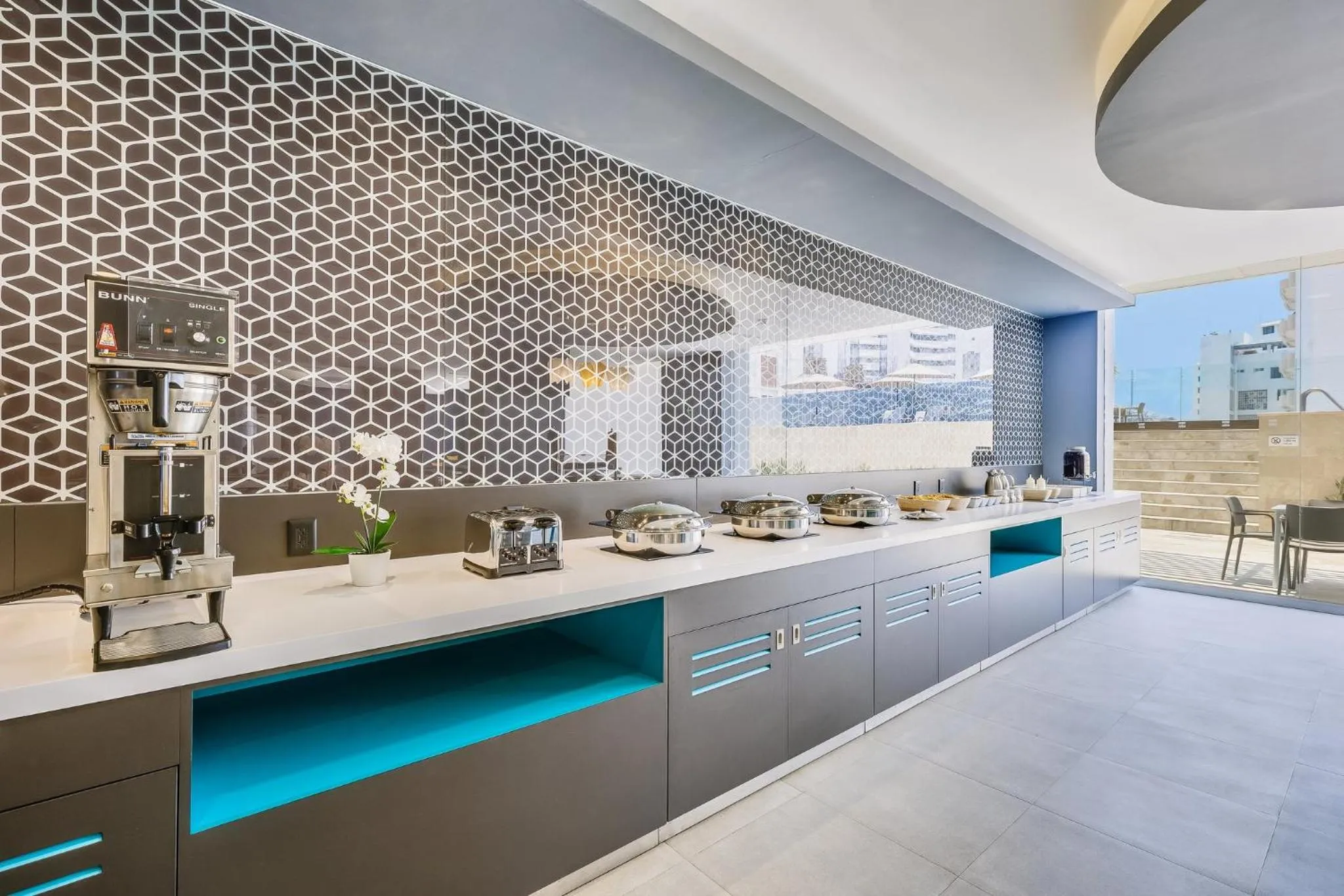 Decorative detail in One Acapulco Costera