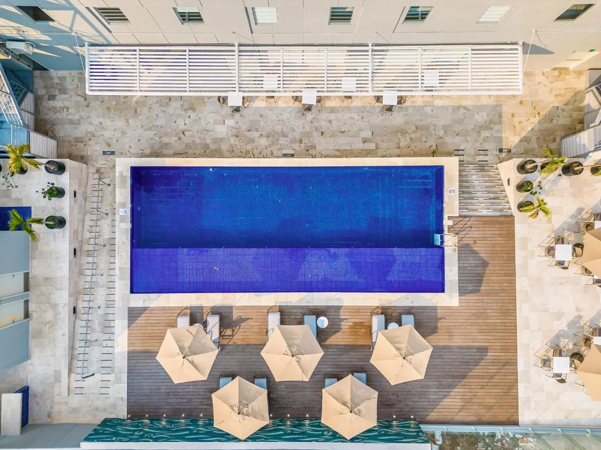 Swimming pool in One Acapulco Costera Swimming pool in One Acapulco Costera