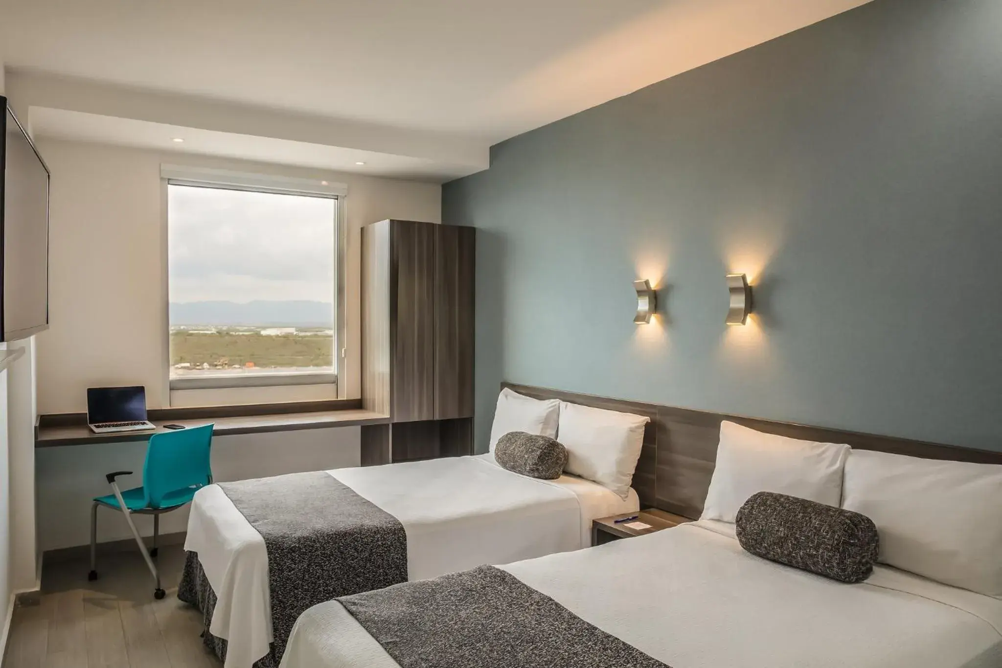 Photo of the whole room, Bed in One Monterrey Aeropuerto Photo of the whole room, Bed in One Monterrey Aeropuerto