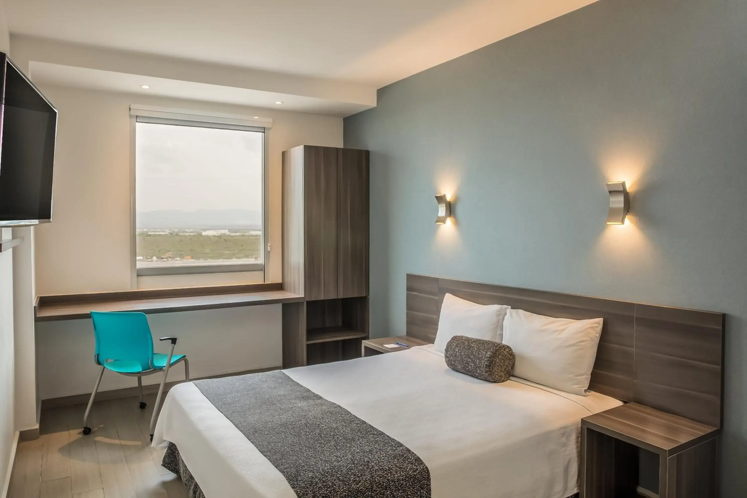 Photo of the whole room, Bed in One Monterrey Aeropuerto Photo of the whole room, Bed in One Monterrey Aeropuerto